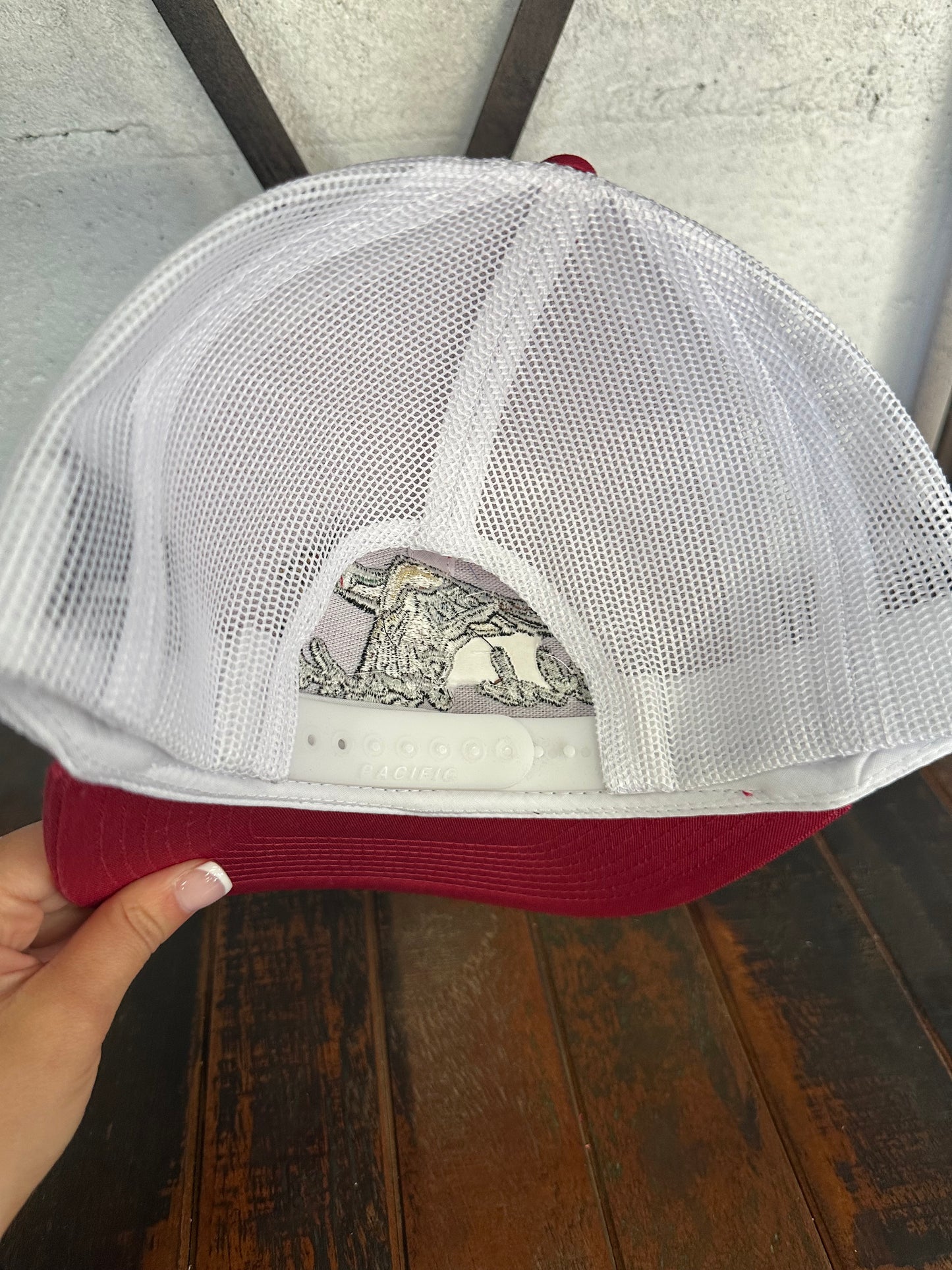Flying Wood Duck Trucker Hat