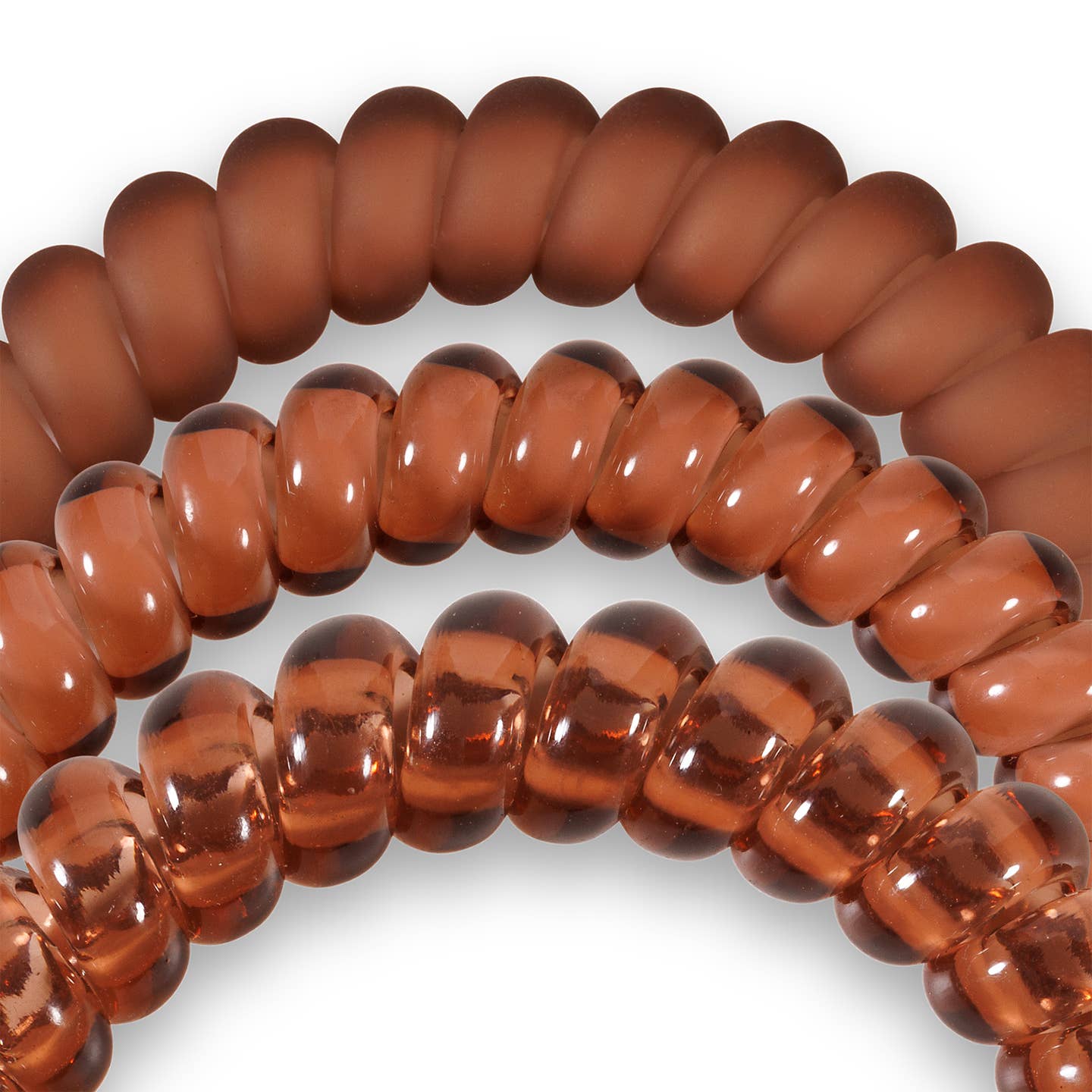 Mocha Mousse Spiral Hair Coils