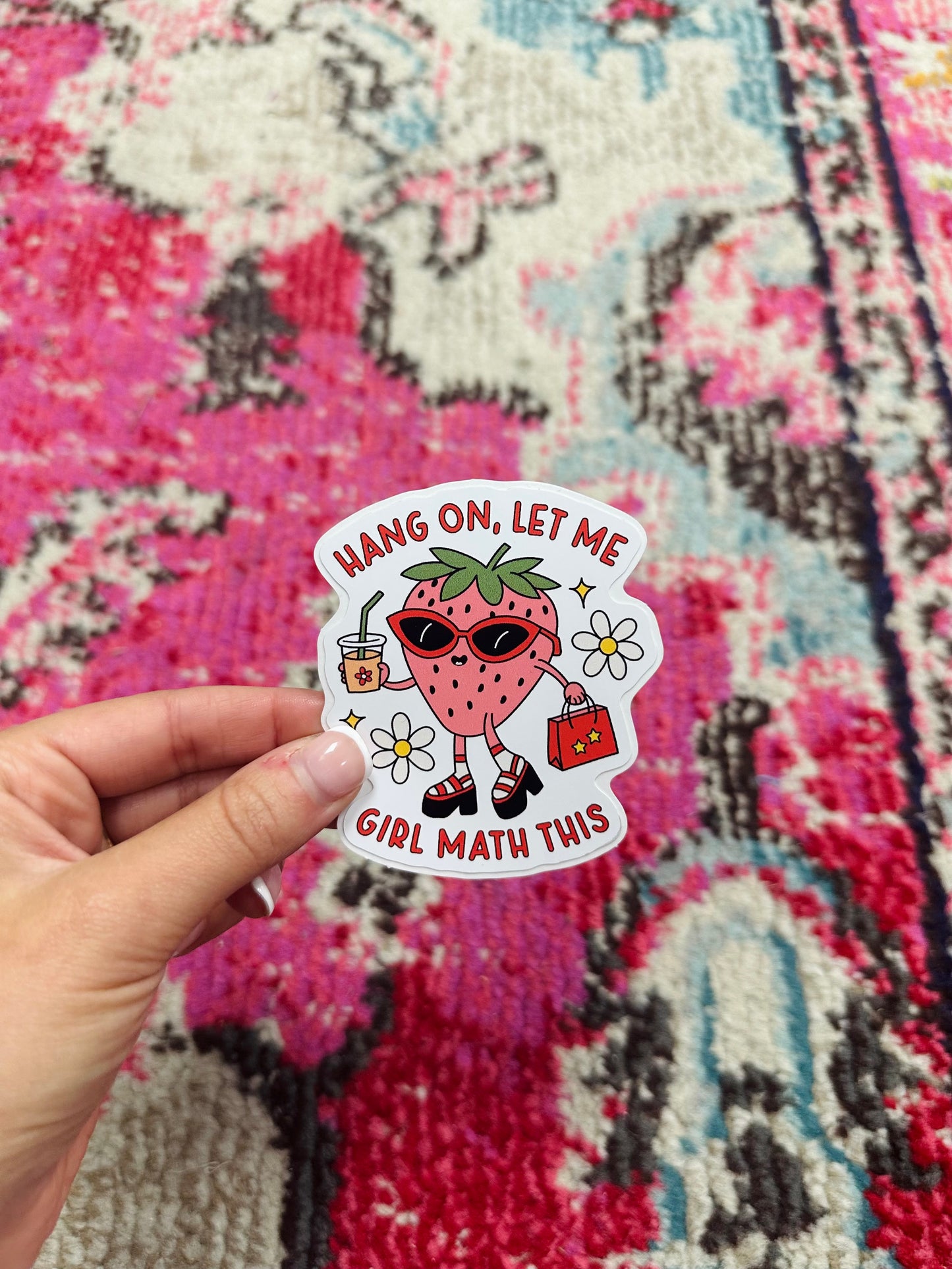 Let Me Girl Math This Sticker