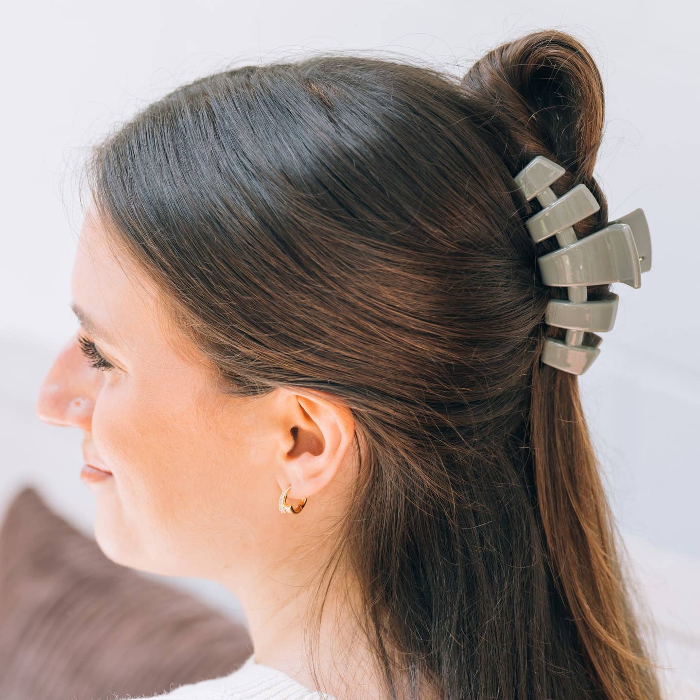 Classic Sage It Ain't So Hair Clip