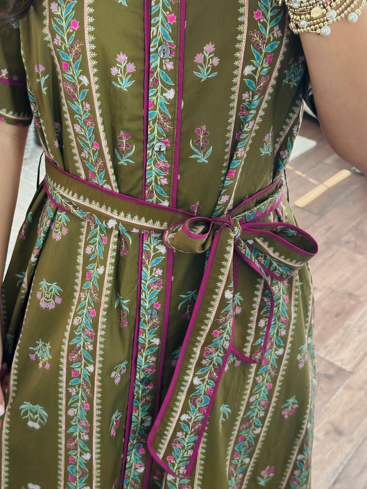 The Emilee Brown Floral Maxi Dress