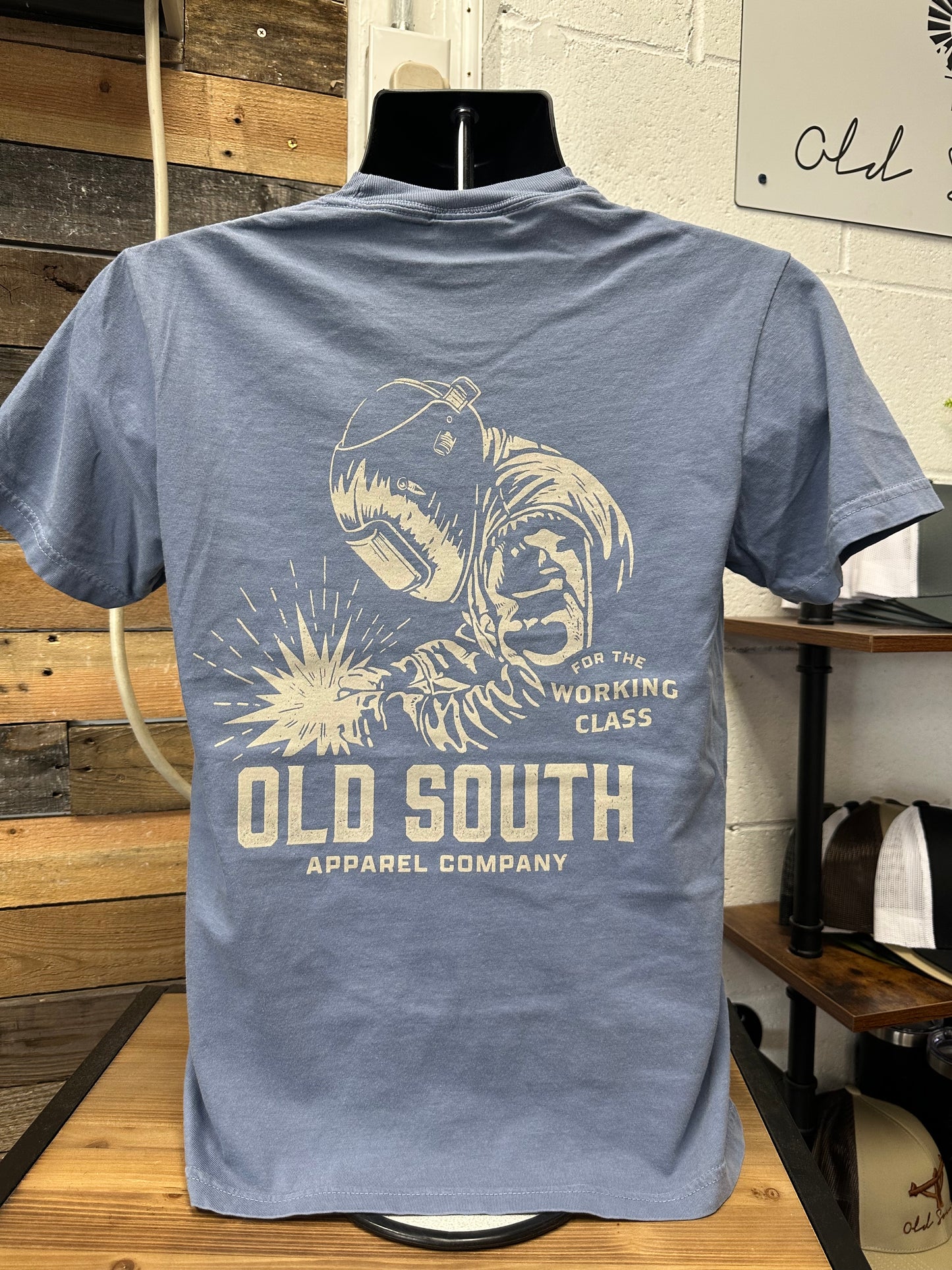 Welder Short Sleeve Tee - Blue Jean