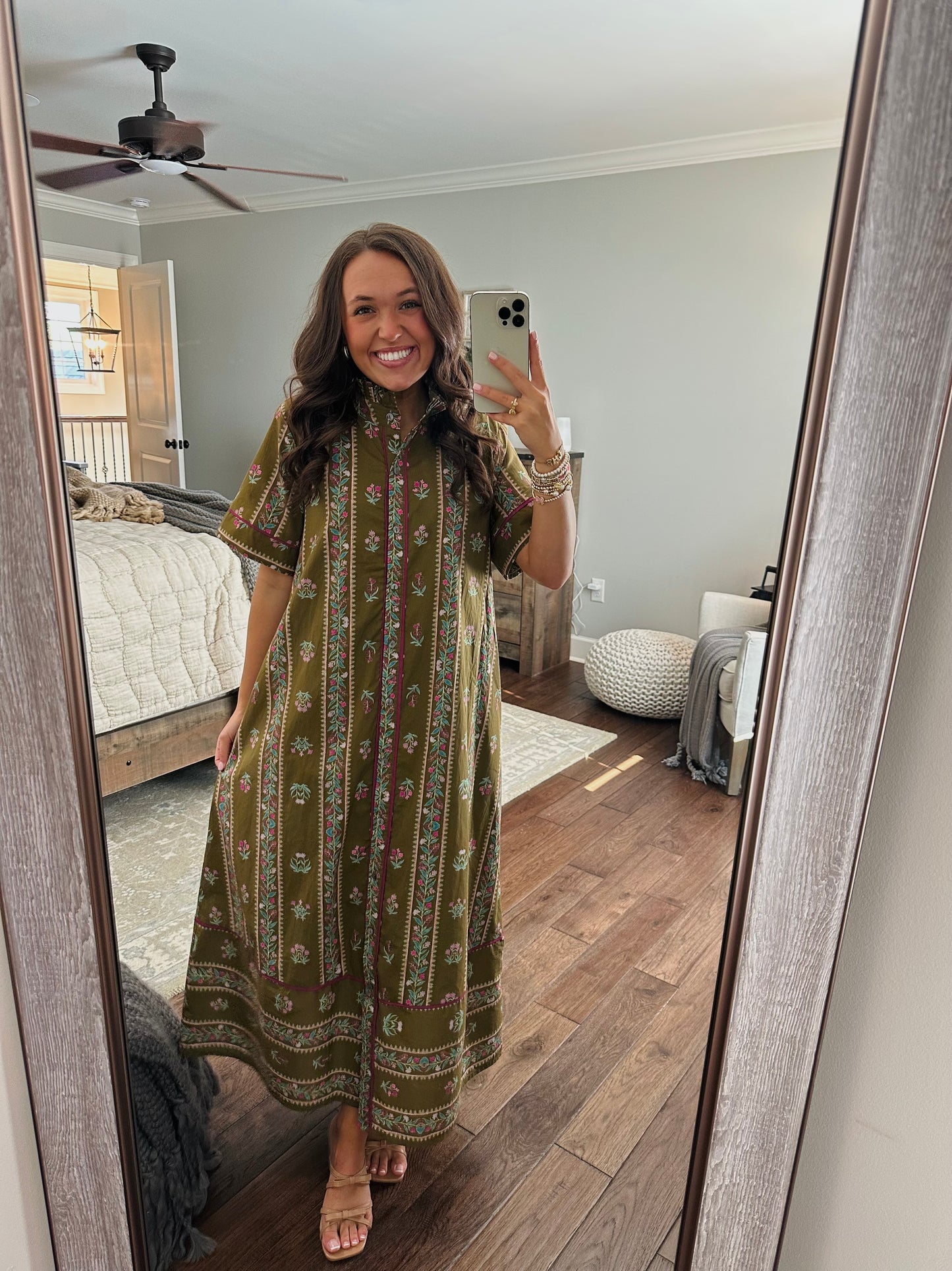 The Emilee Brown Floral Maxi Dress