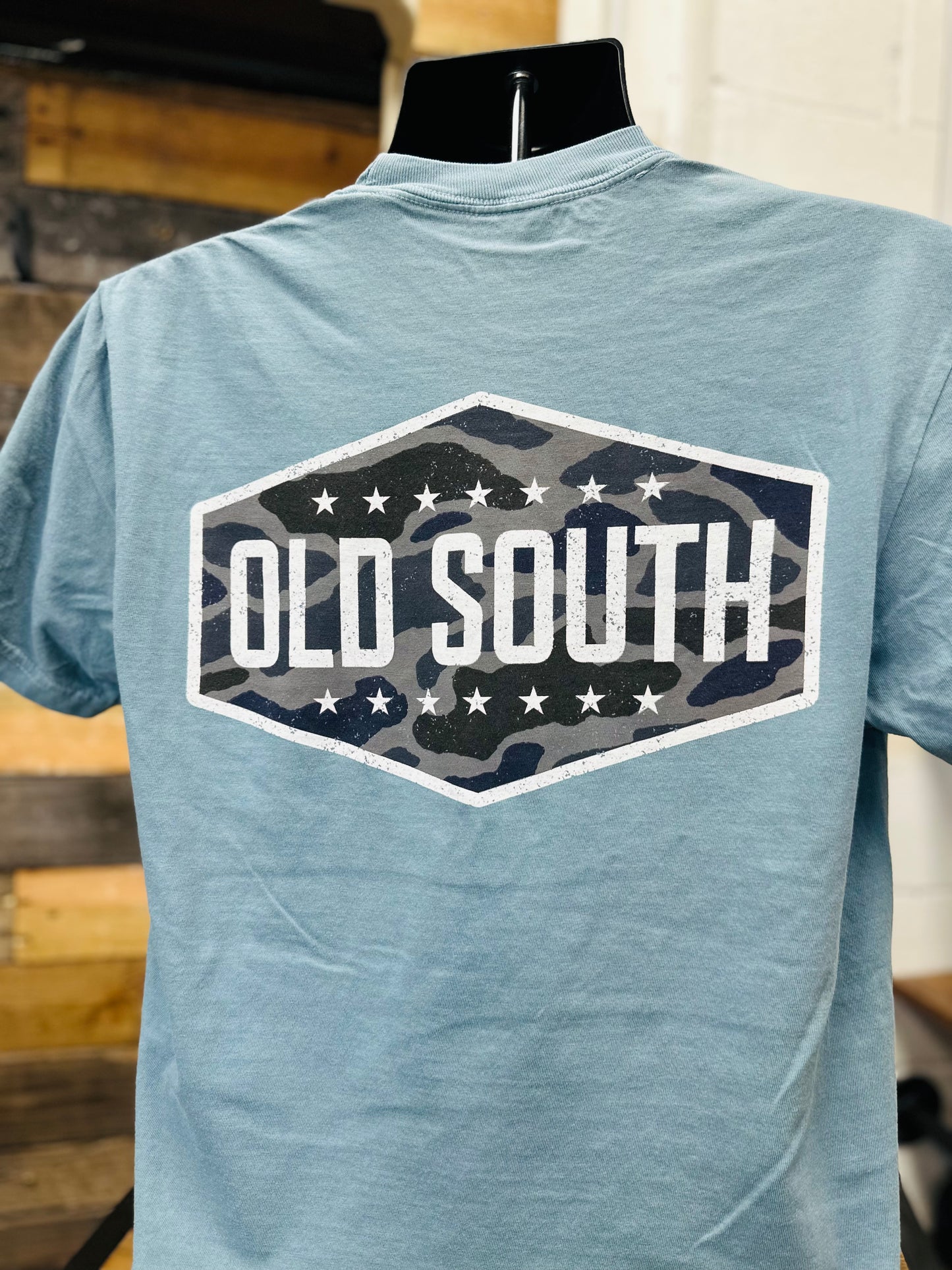 Blackout Camo Logo Short Sleeve Tee