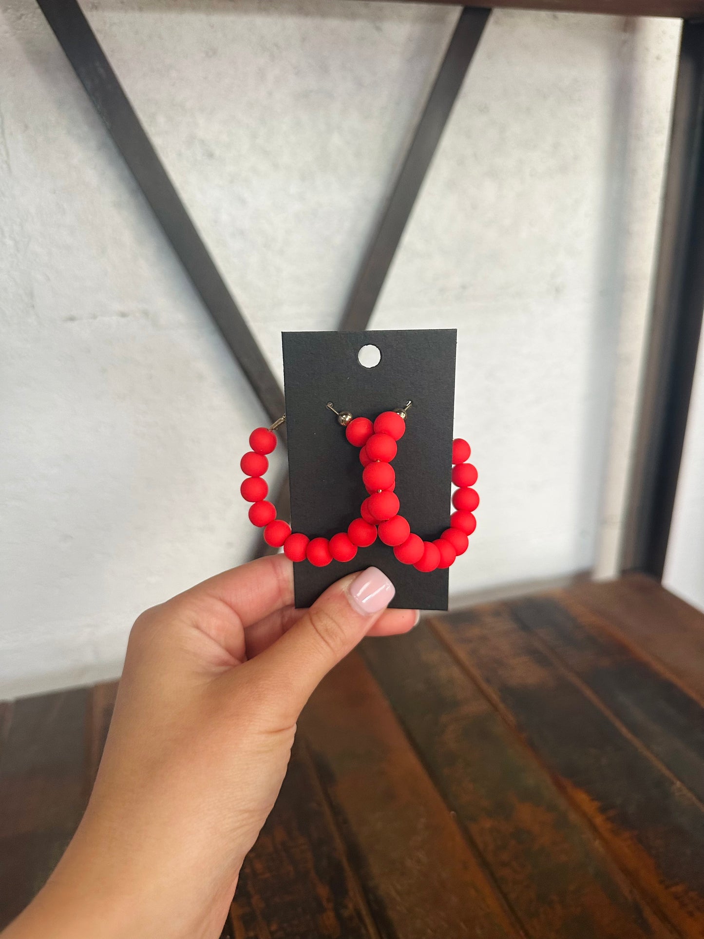 Red Ball of Fun Hoops