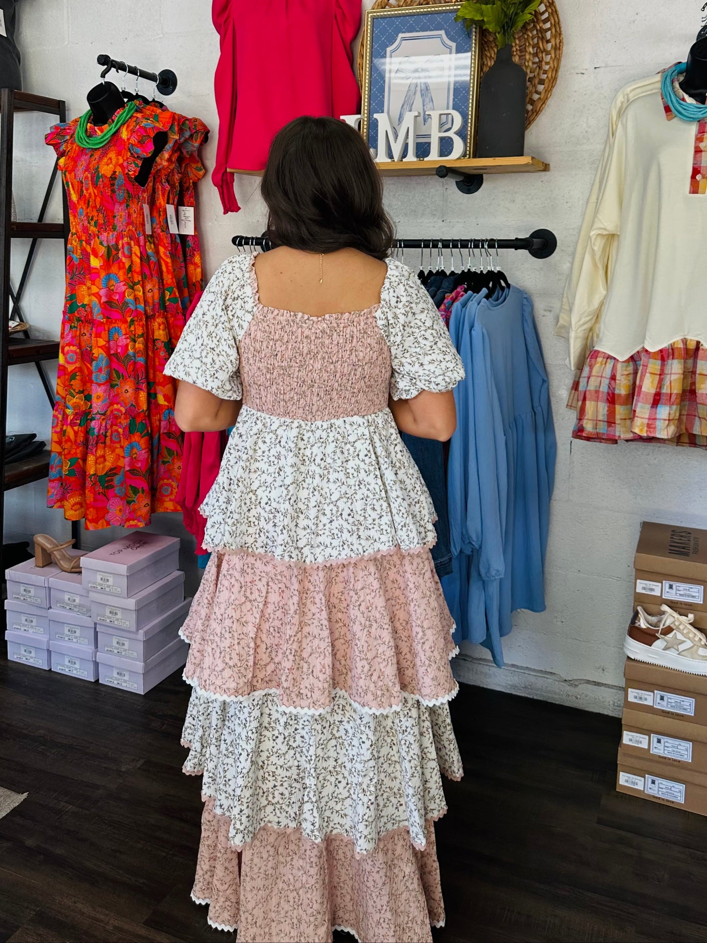 The Hadley Floral Tiered Maxi Dress