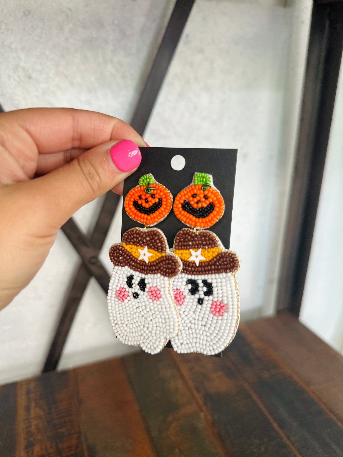 Western Ghost Earrings