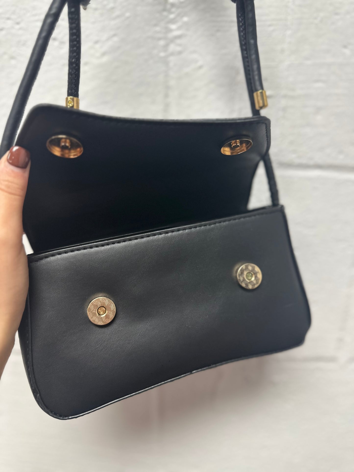 The Isabella Gold Bow Shoulder Bag