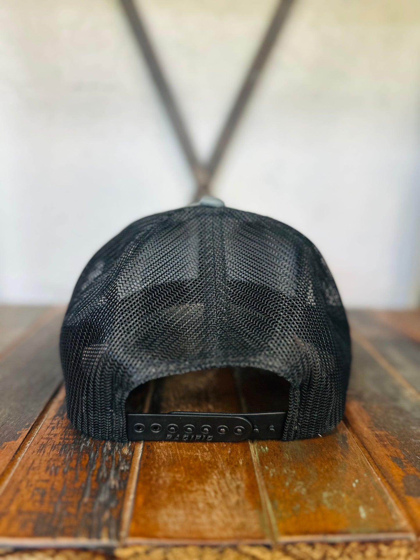 Signature Leather Patch Trucker Hat