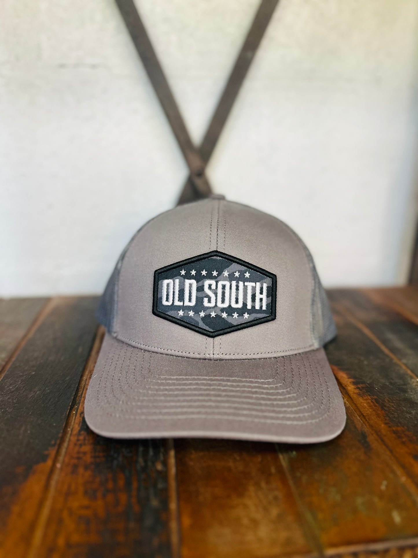 Blackout Camo Logo Trucker Hat