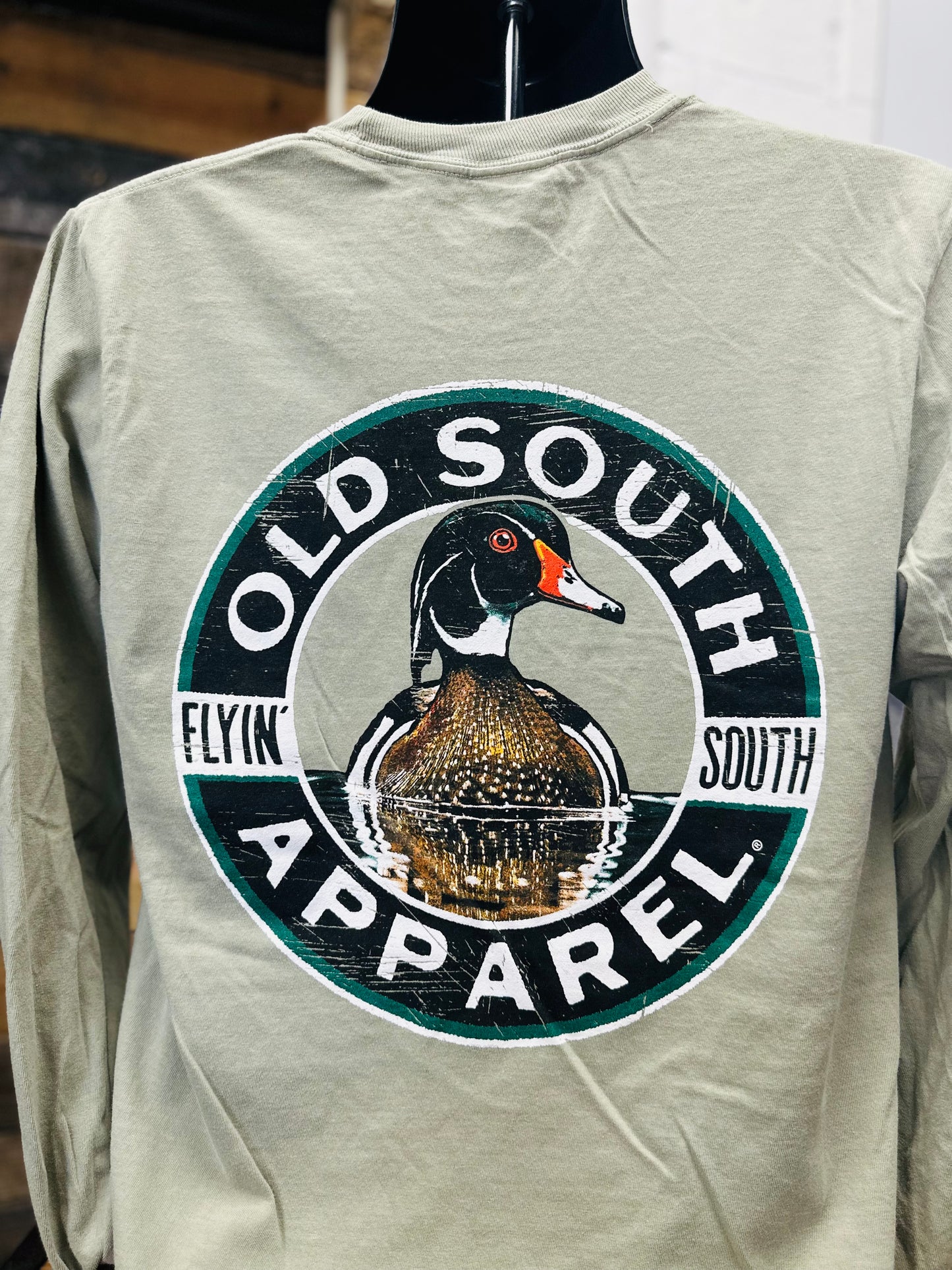 Circled Woodie Long Sleeve Tee