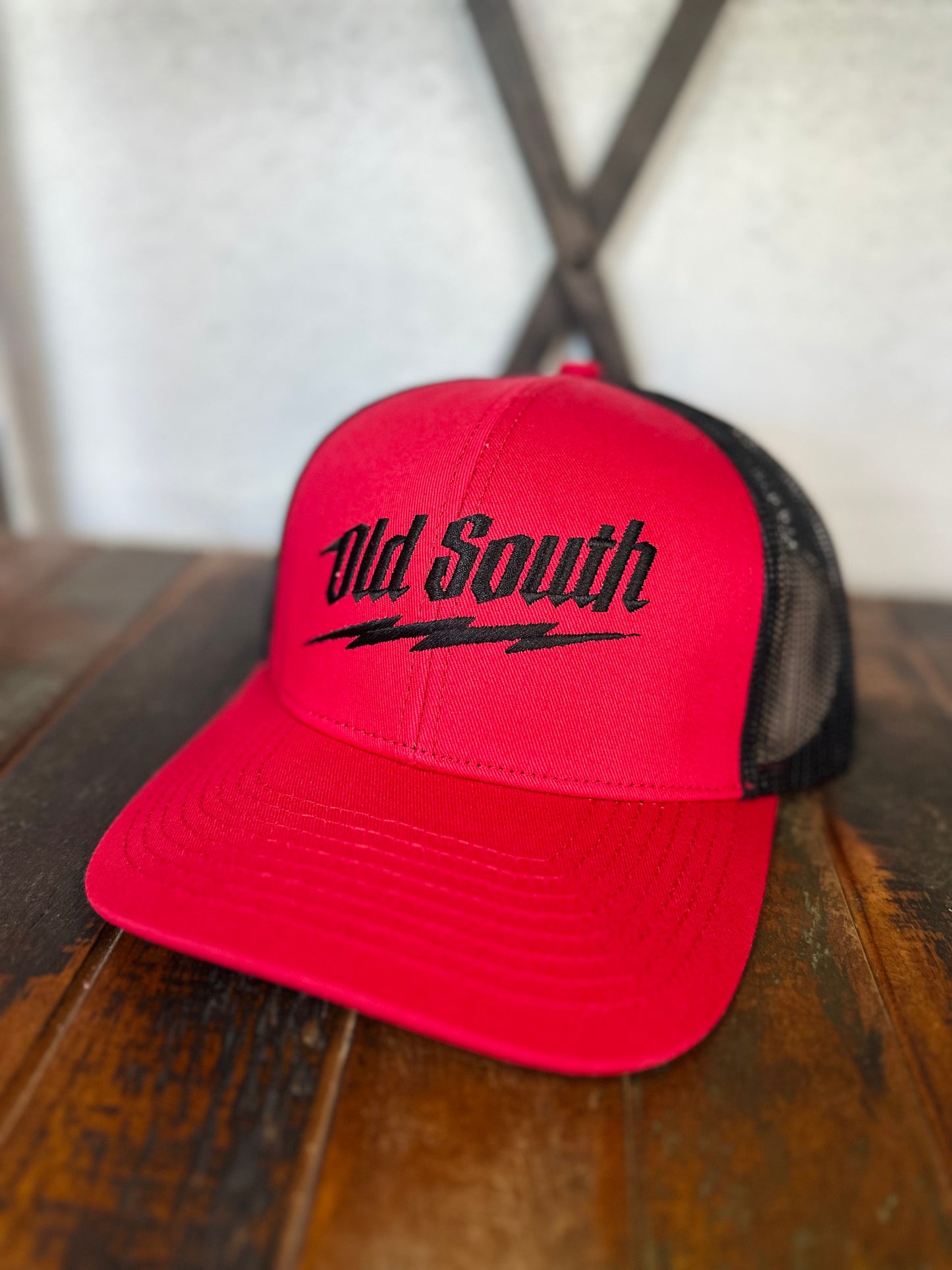 Bolt Trucker Hat - Red