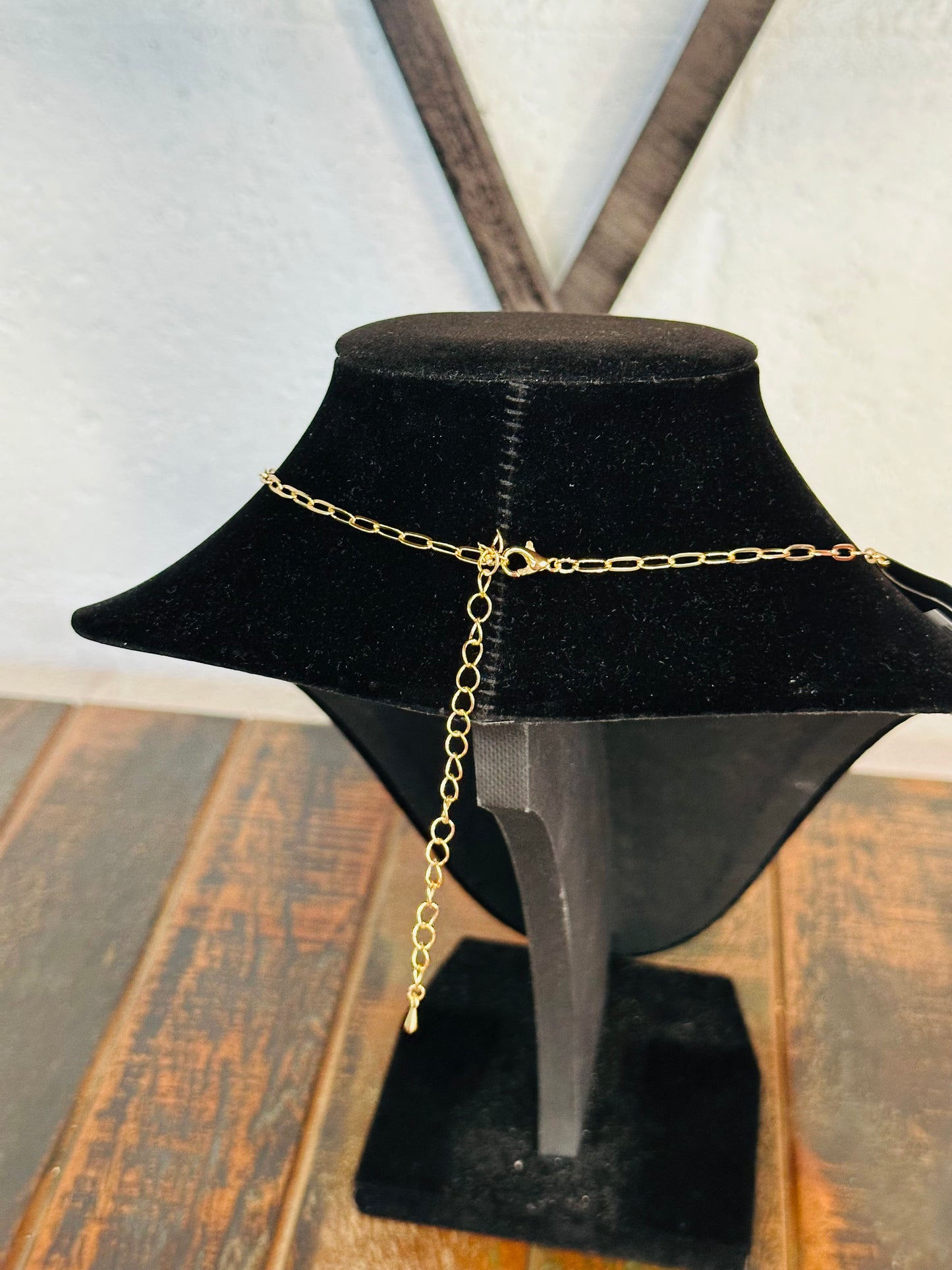 Gold Western Charm Necklace