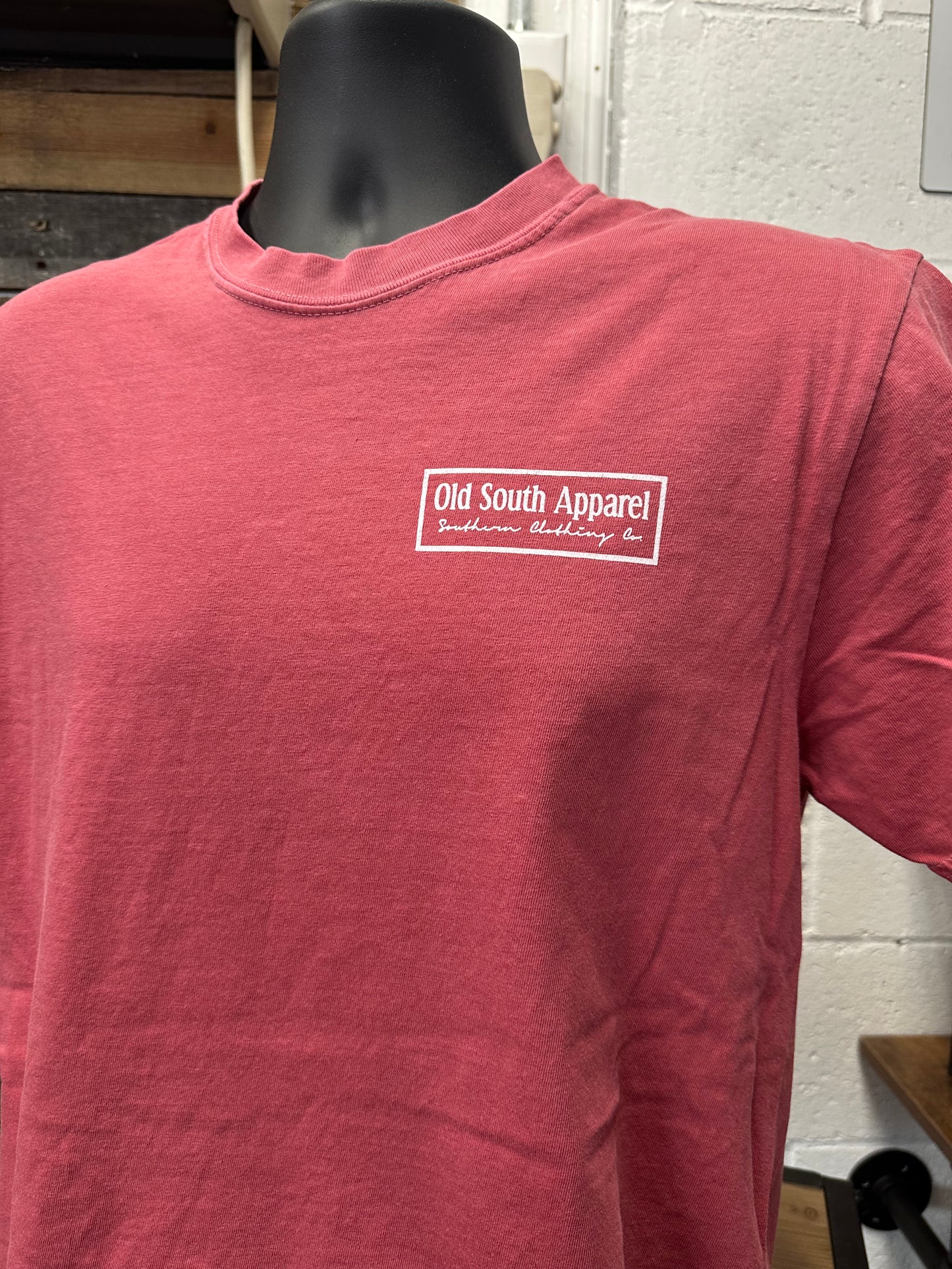 Turnout Gear Short Sleeve Tee - Crimson