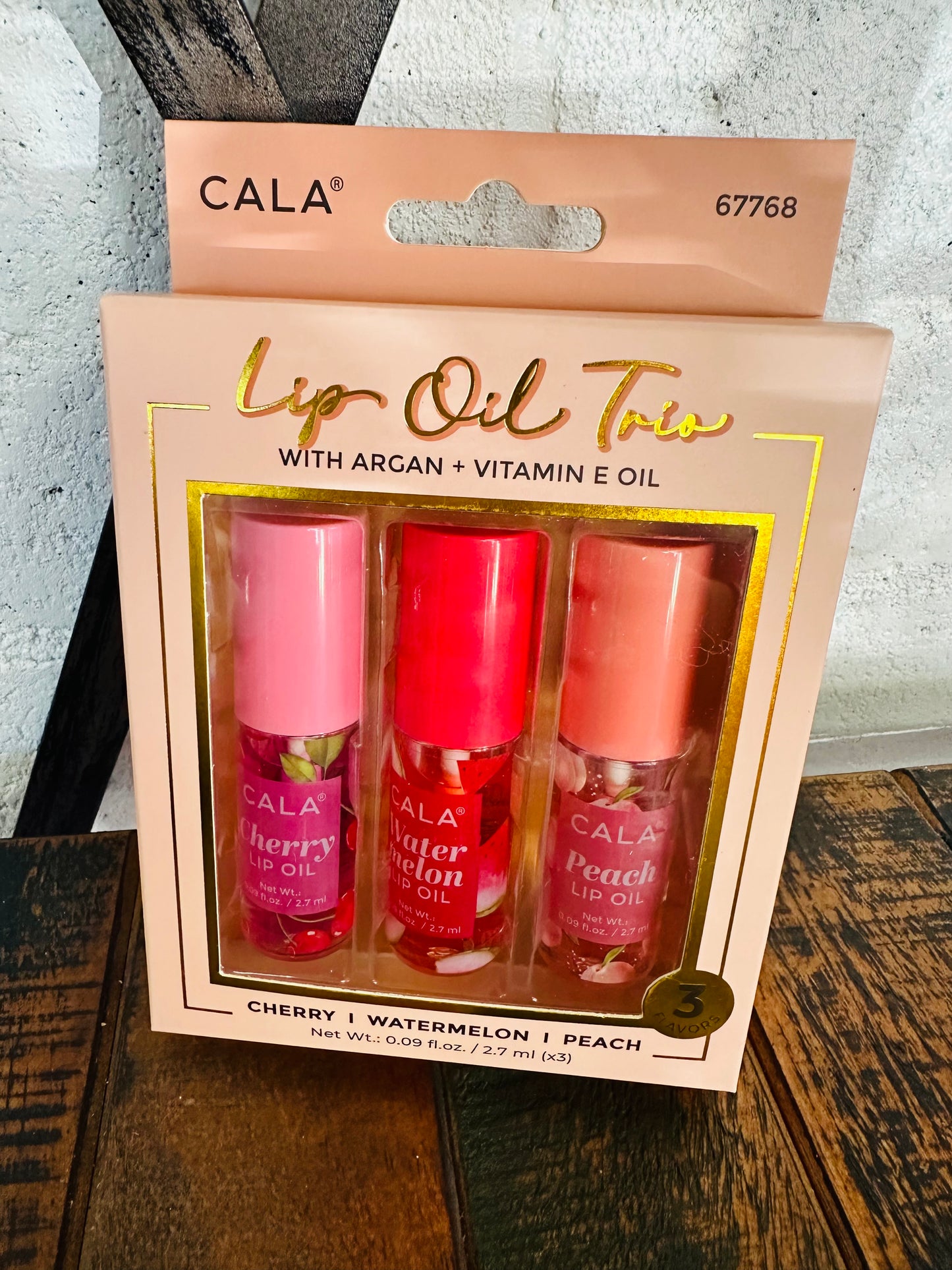 Lip Oil Trio by Cala