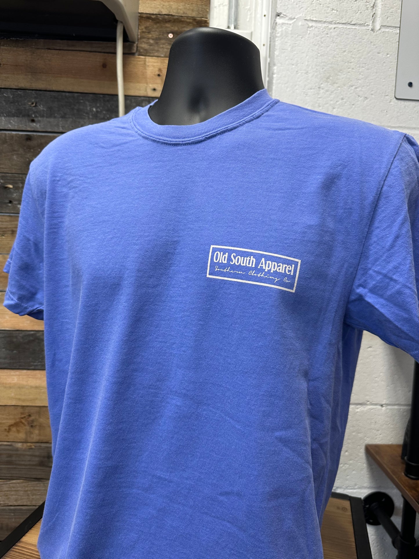 18 Wheeler Short Sleeve Tee - Flo Blue