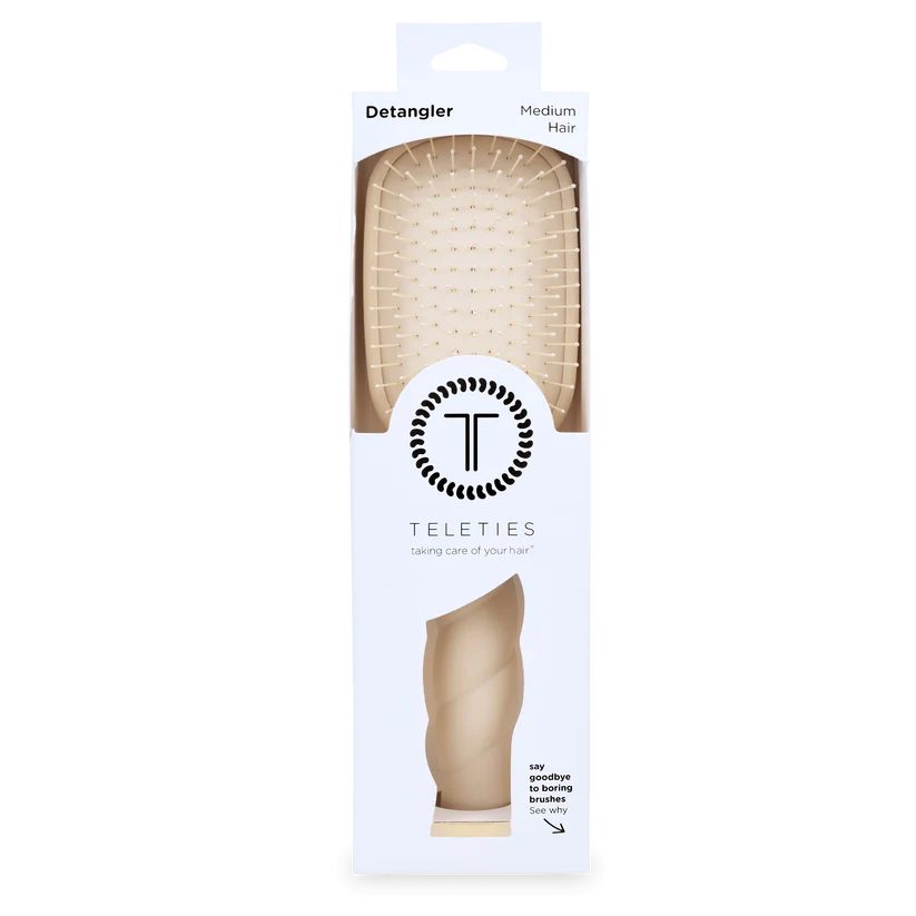 Detangler Hair Brush for Medium Hair – Tan