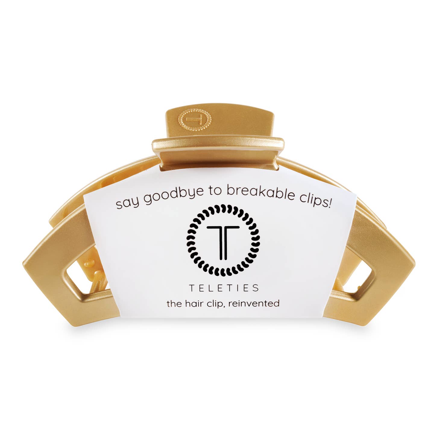 Open Champagne Toast Hair Clip