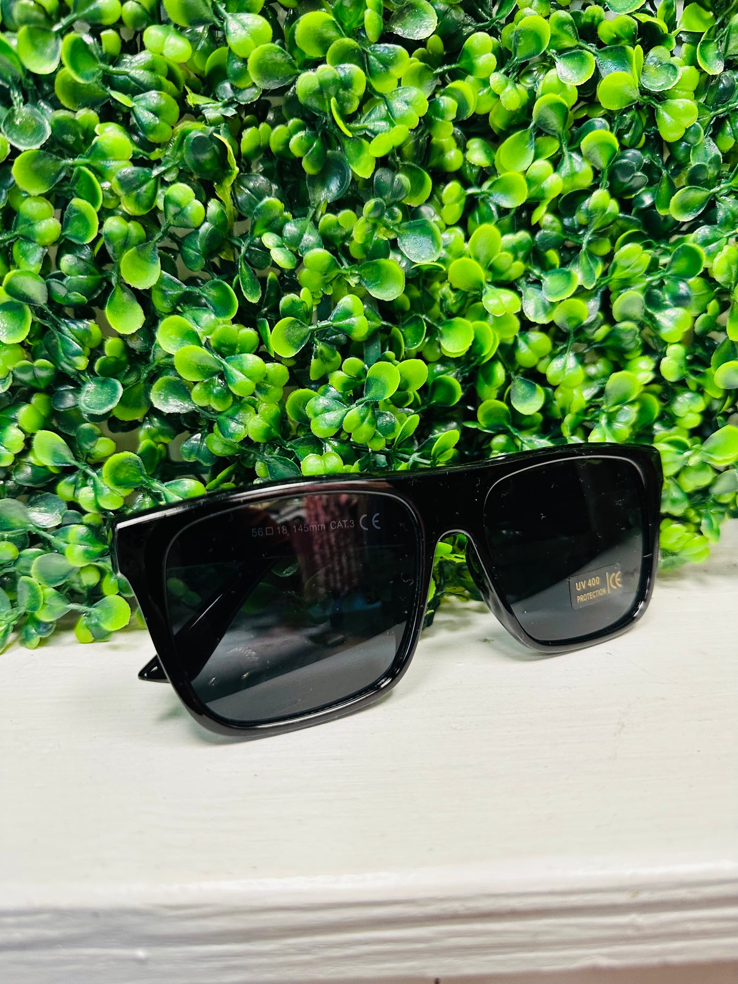 Black Square Sunglasses