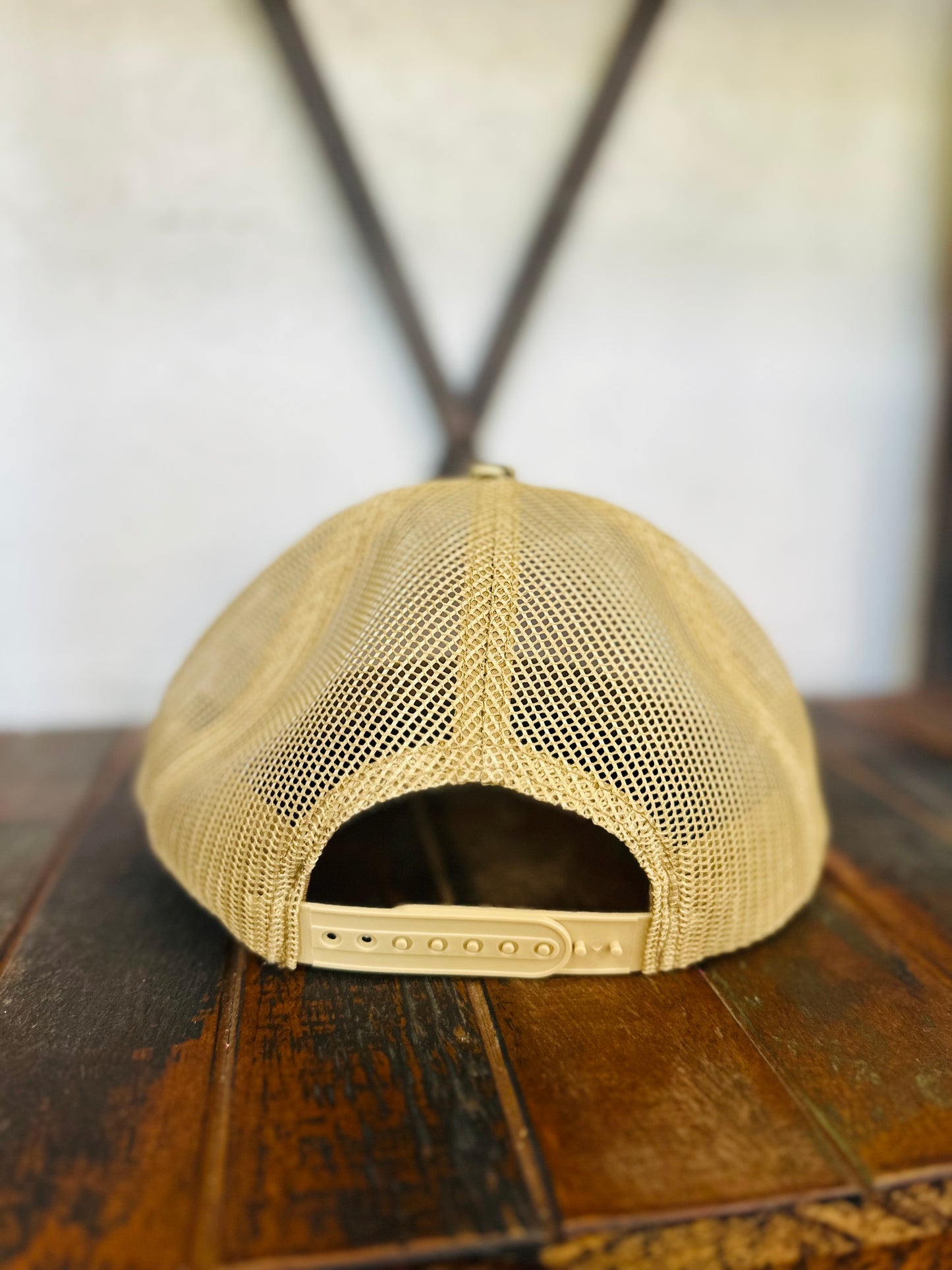 Arrow Patch + Camo Trucker Hat