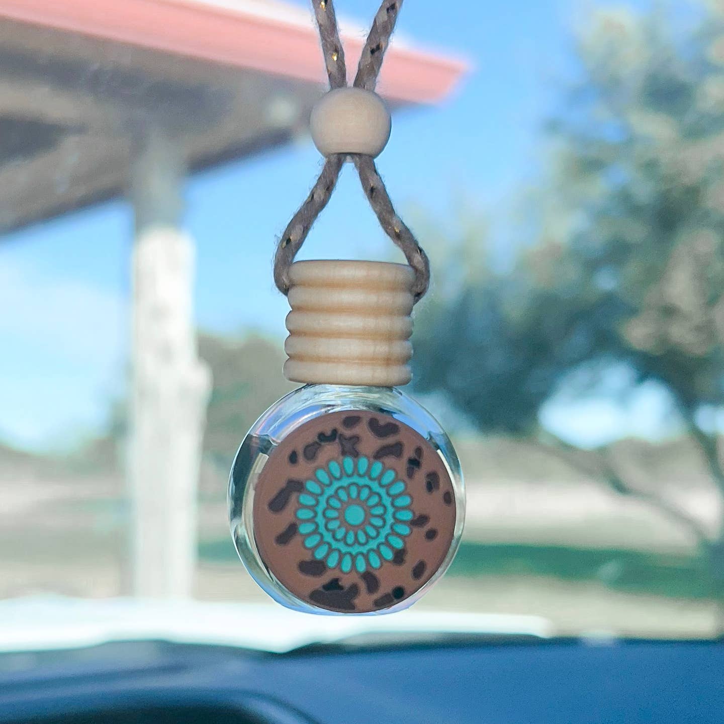 Turquoise Cluster Hanging Diffuser