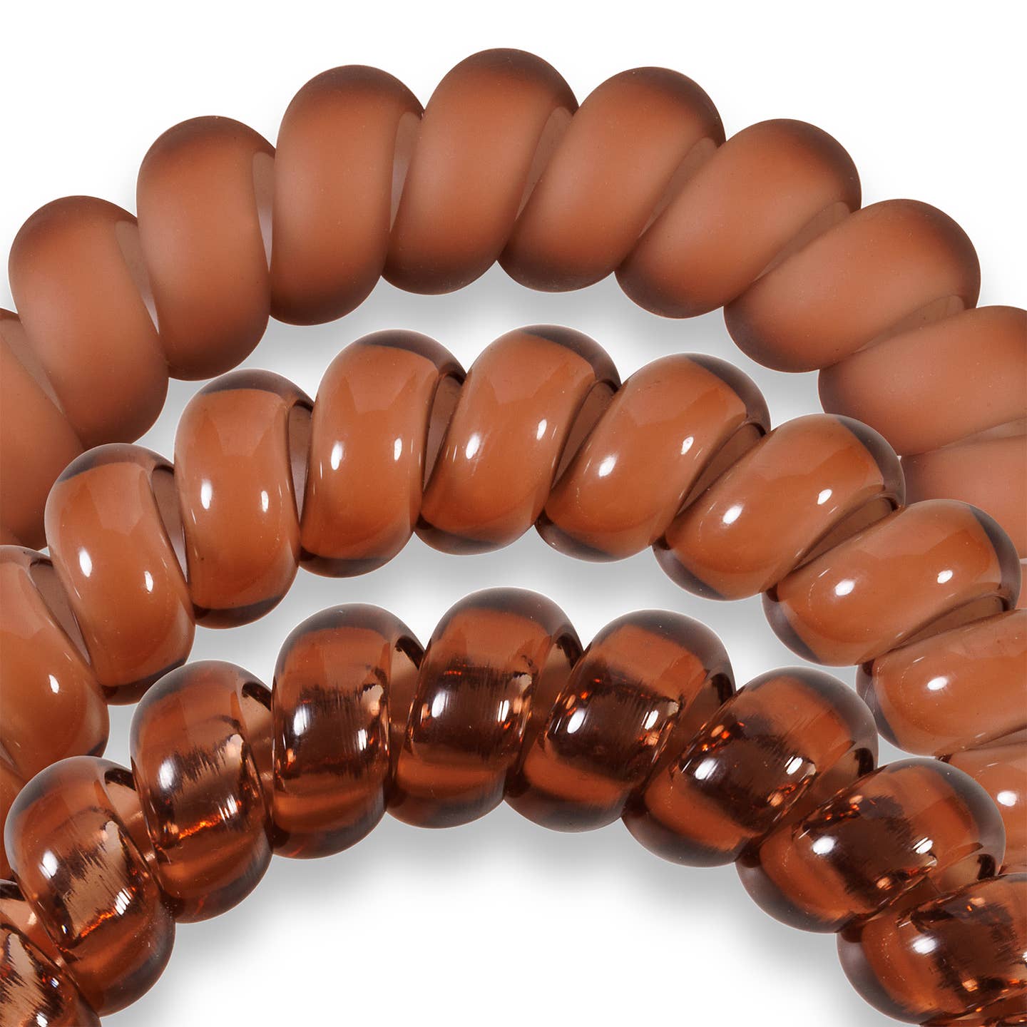 Mocha Mousse Spiral Hair Coils