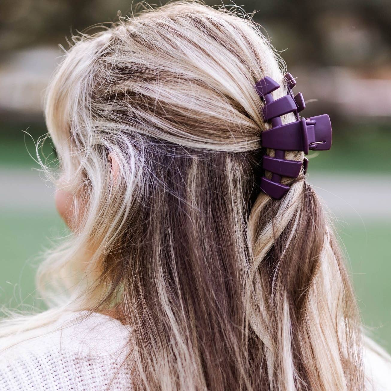 Classic Burgundy Bliss Hair Clip