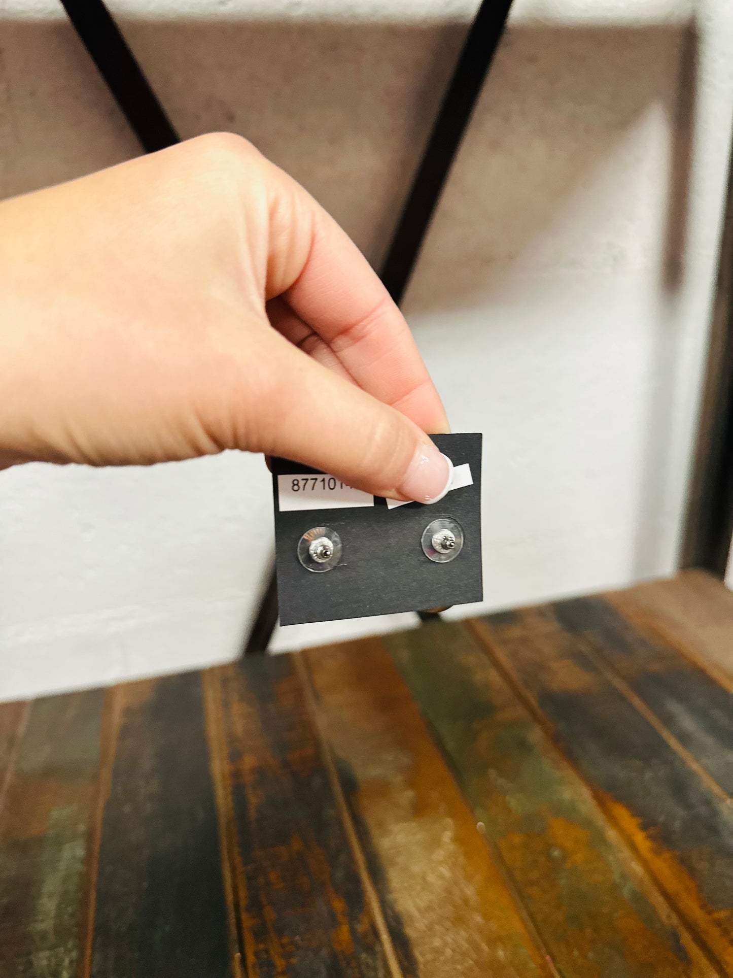 Silver Teardrop Earrings