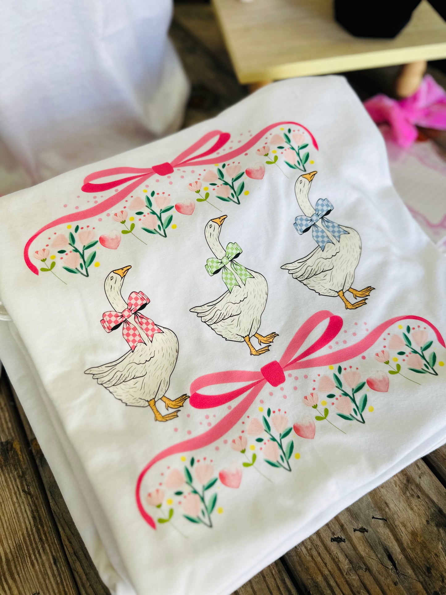 The Vintage Goose Coquette Tee