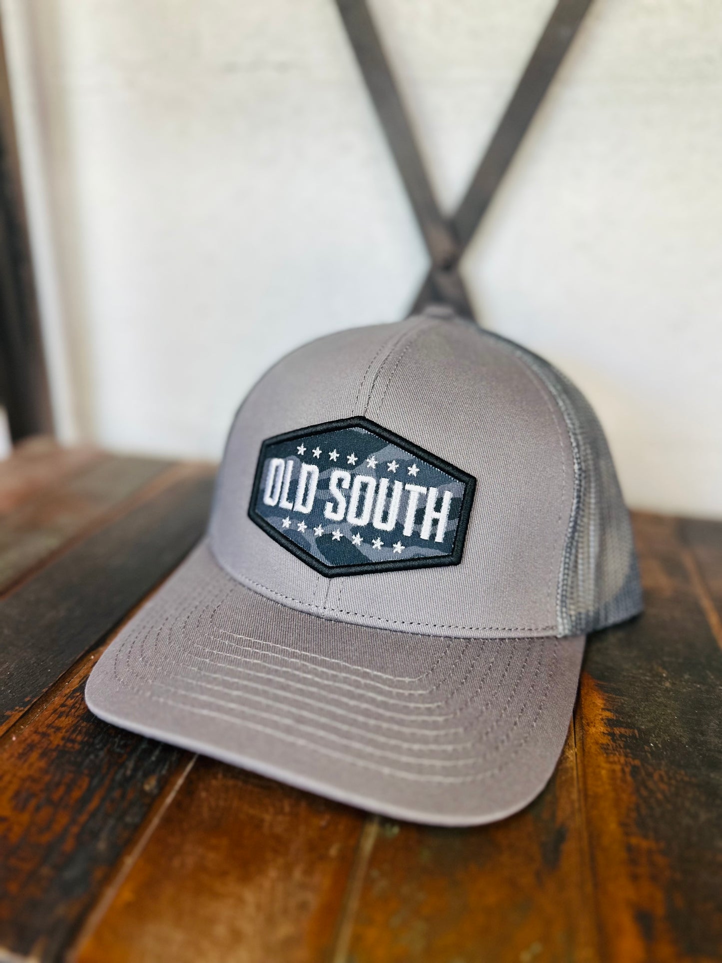 Blackout Camo Logo Trucker Hat