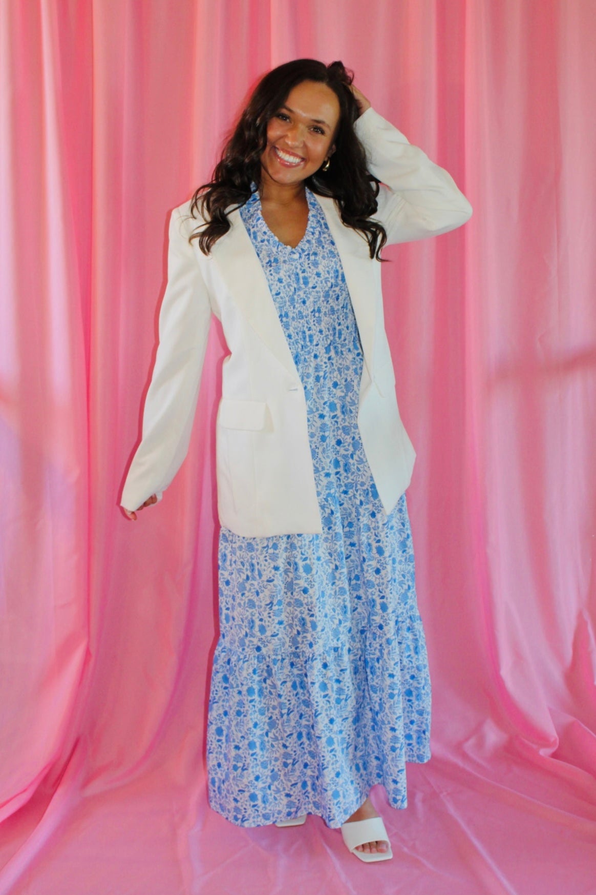 The Classic White Blazer