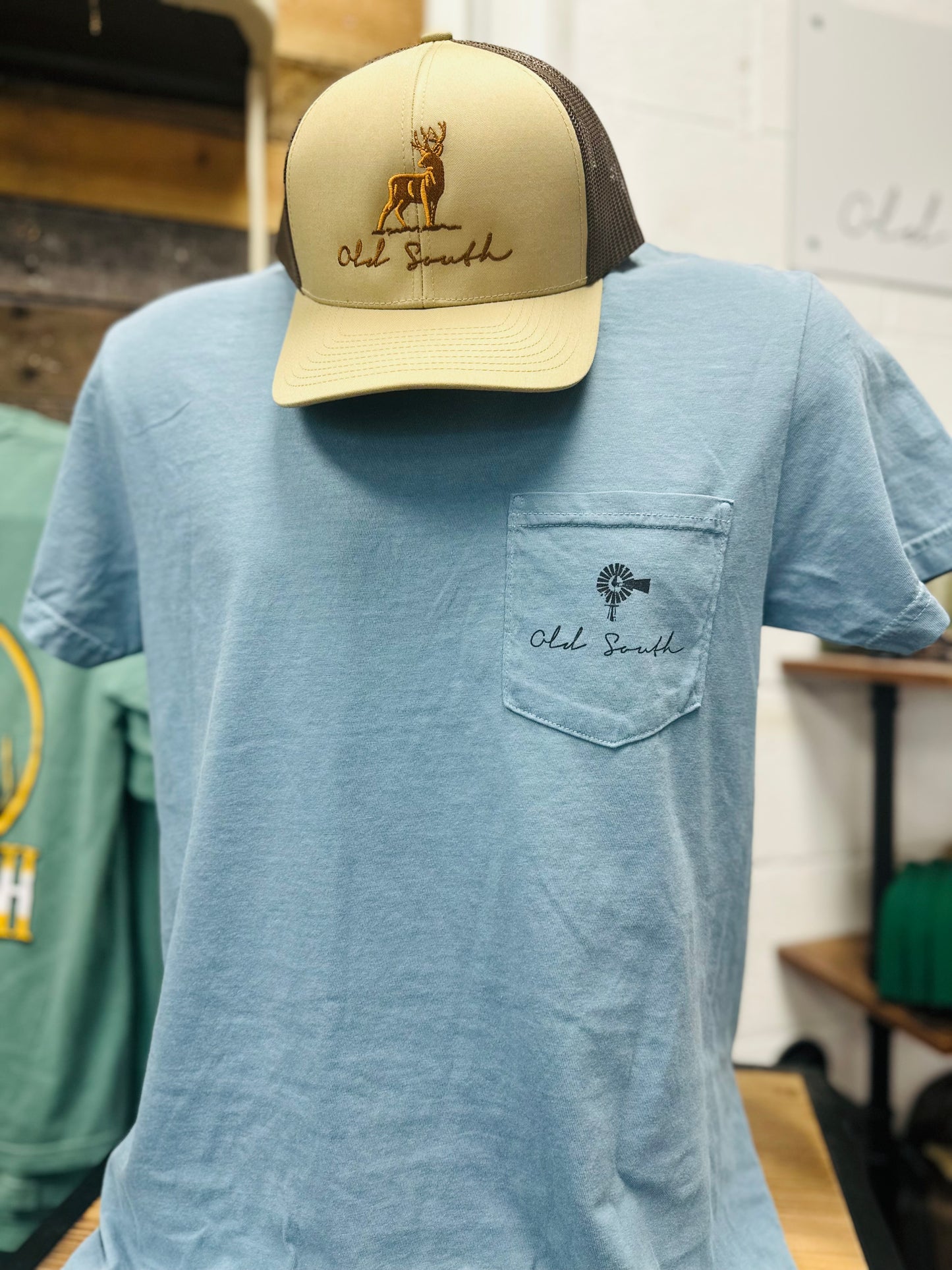 Neon Deer Sign Short Sleeve Tee