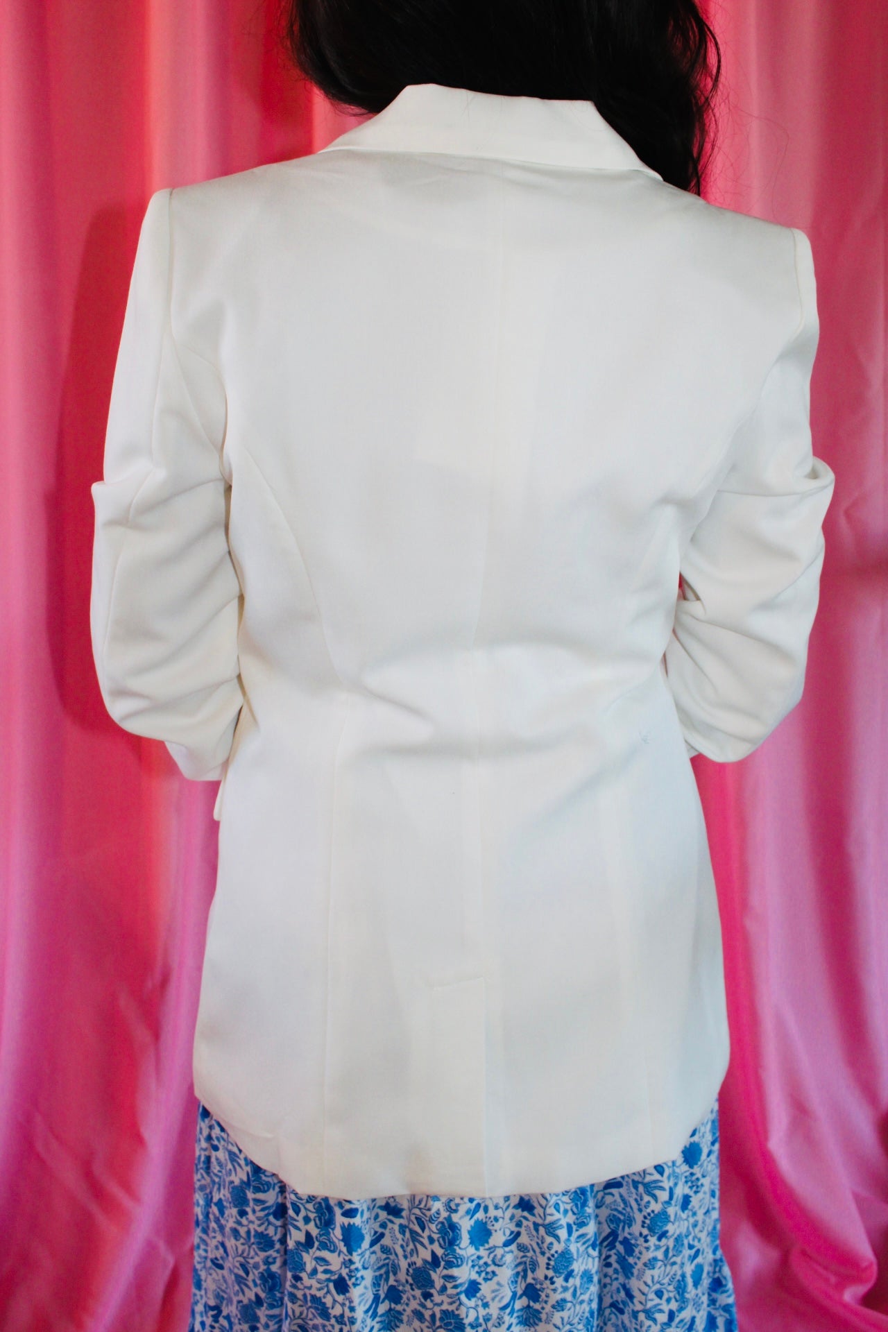The Classic White Blazer