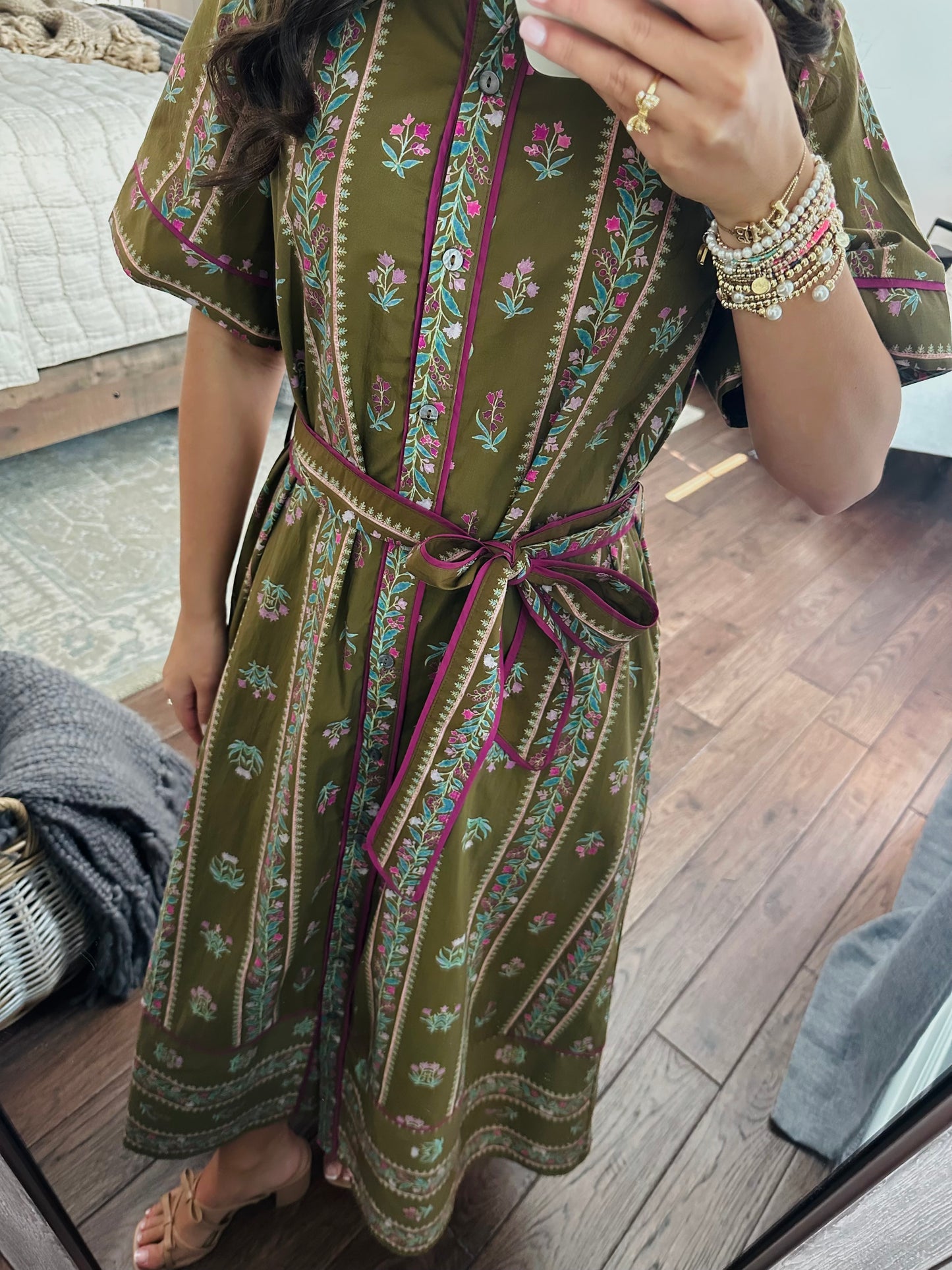 The Emilee Brown Floral Maxi Dress