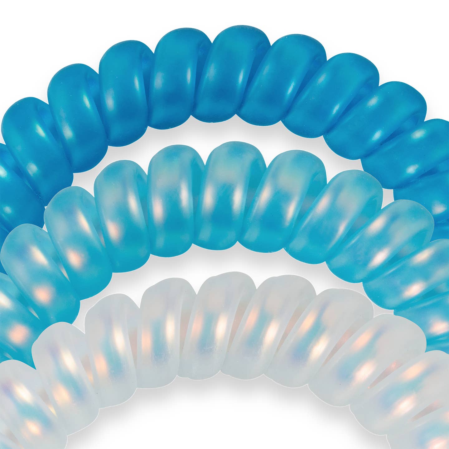 Blue Seas Spiral Hair Coils