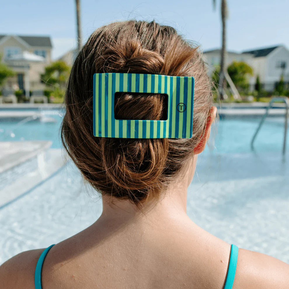 Cabana Cutie Flat Rectangle Hair Clip