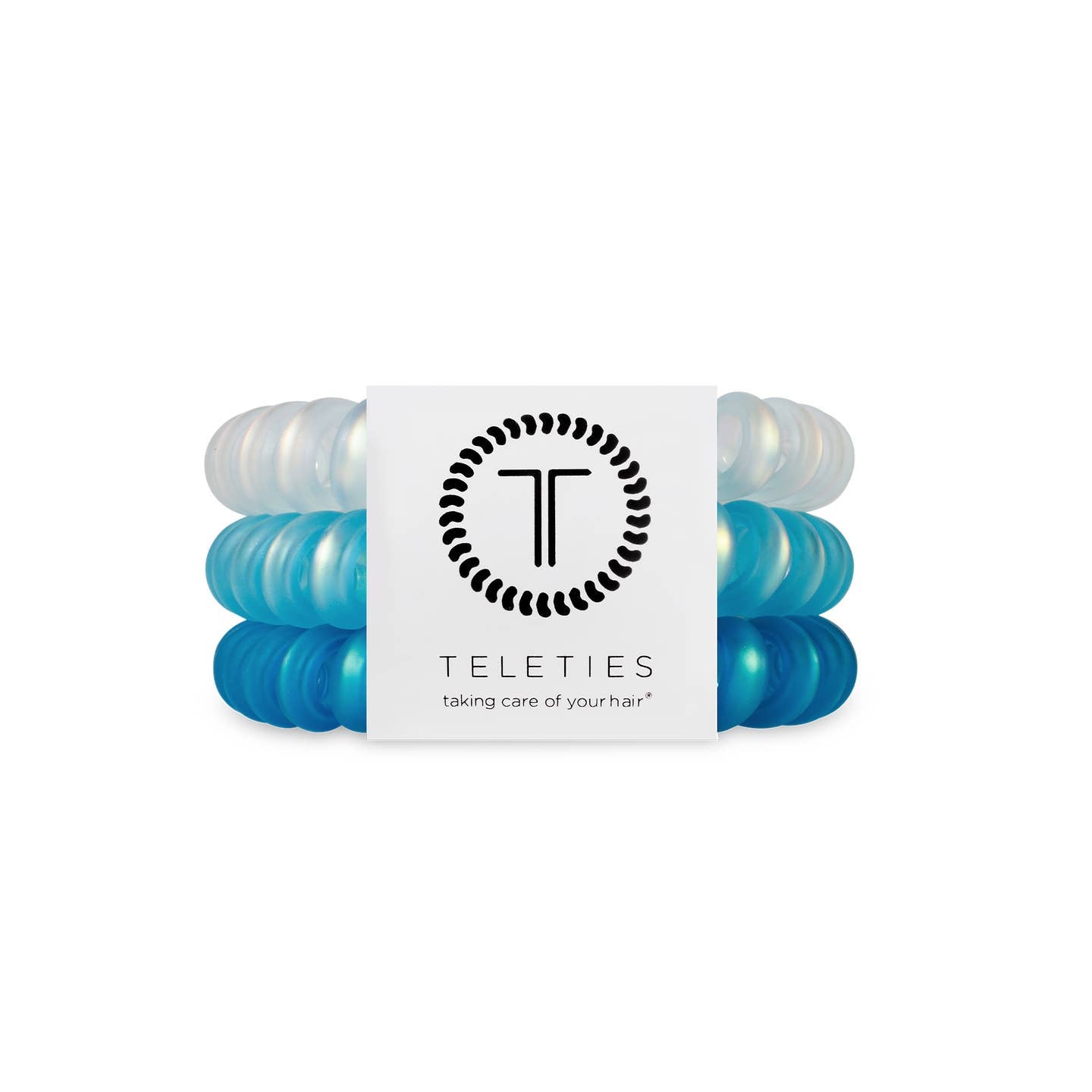 Blue Seas Spiral Hair Coils