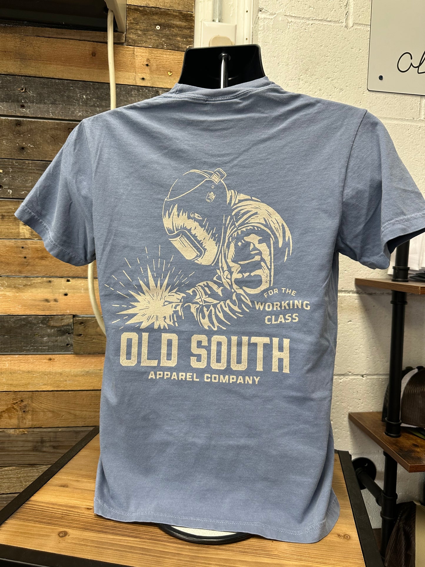 Welder Short Sleeve Tee - Blue Jean