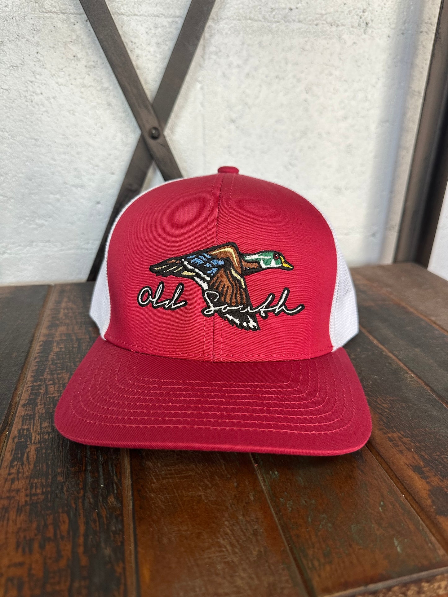 Flying Wood Duck Trucker Hat