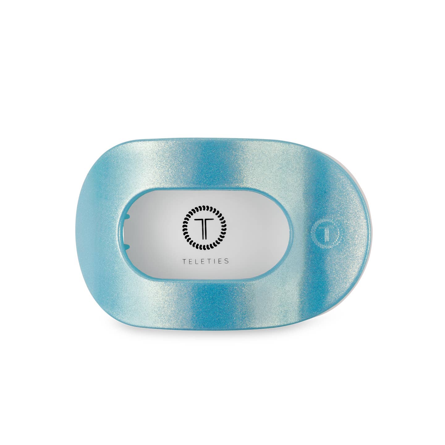Blue Seas Round Flat Hair Clip