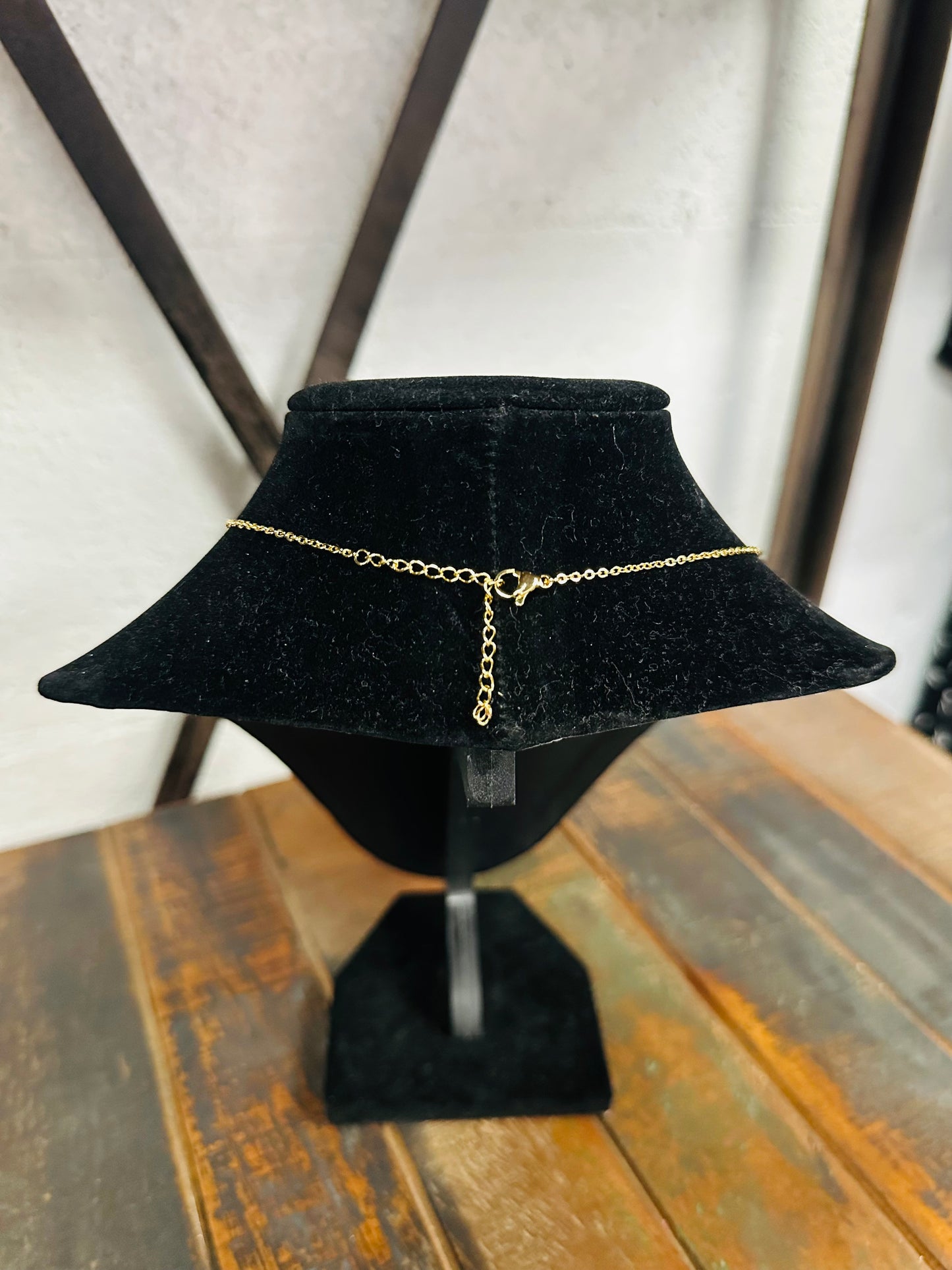 Pearl Lined Heart Necklace