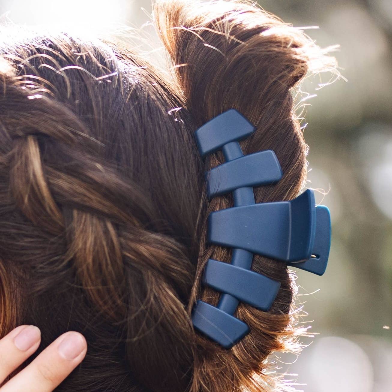 Classic Midnight Rain Hair Clip