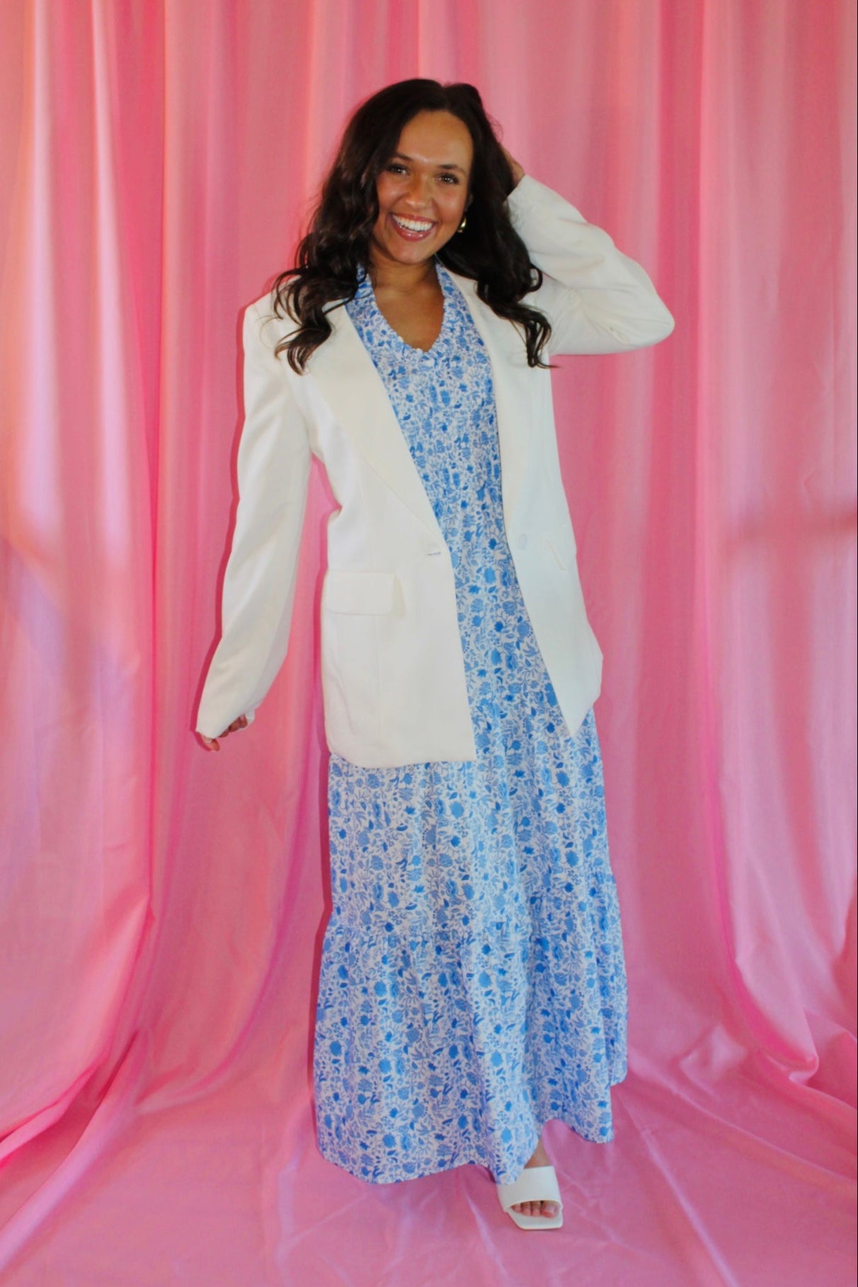 The Classic White Blazer