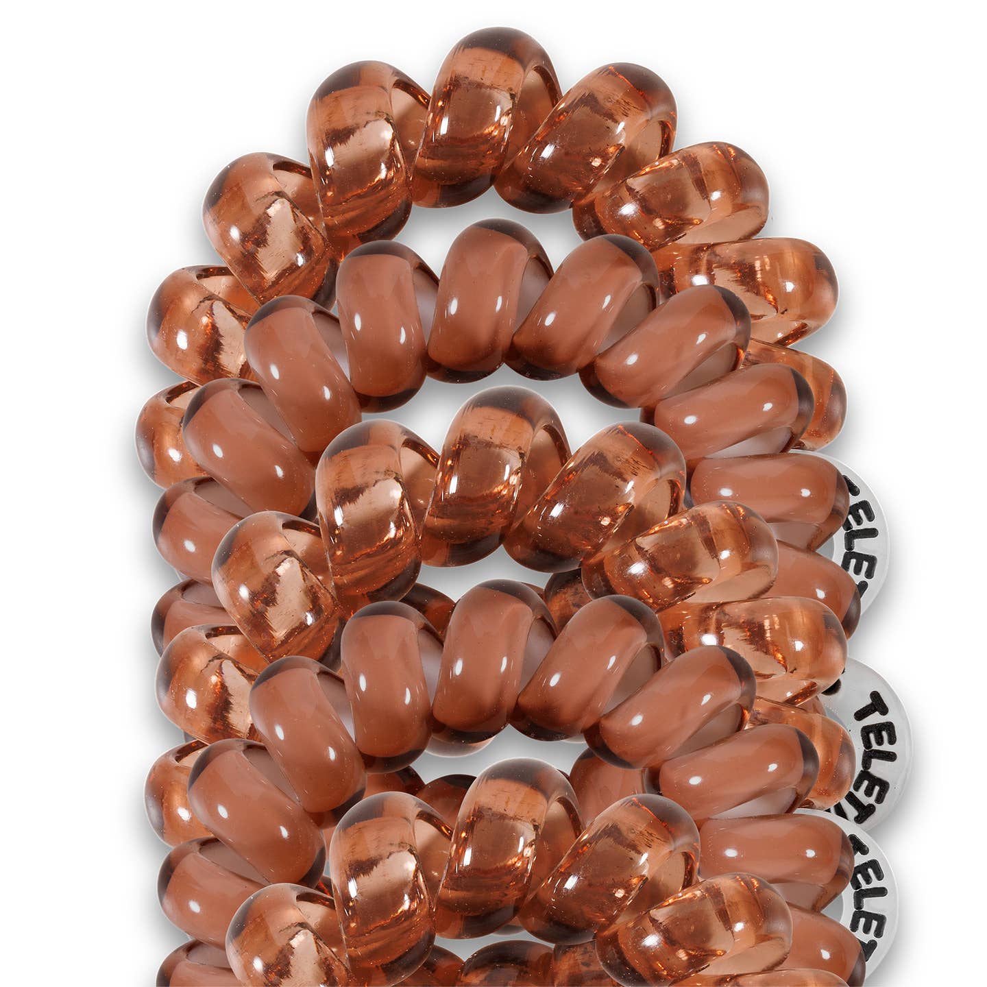 Mocha Mousse Spiral Hair Coils