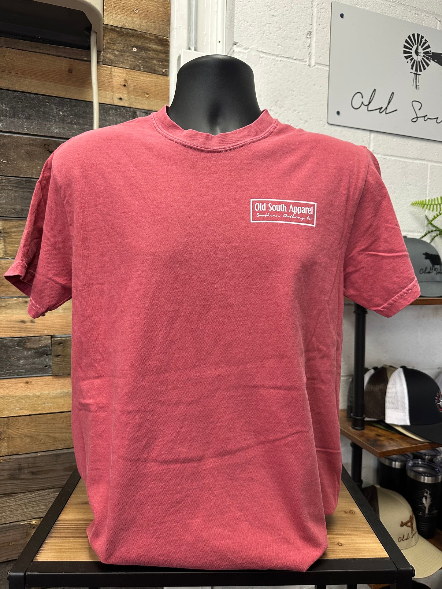Turnout Gear Short Sleeve Tee - Crimson