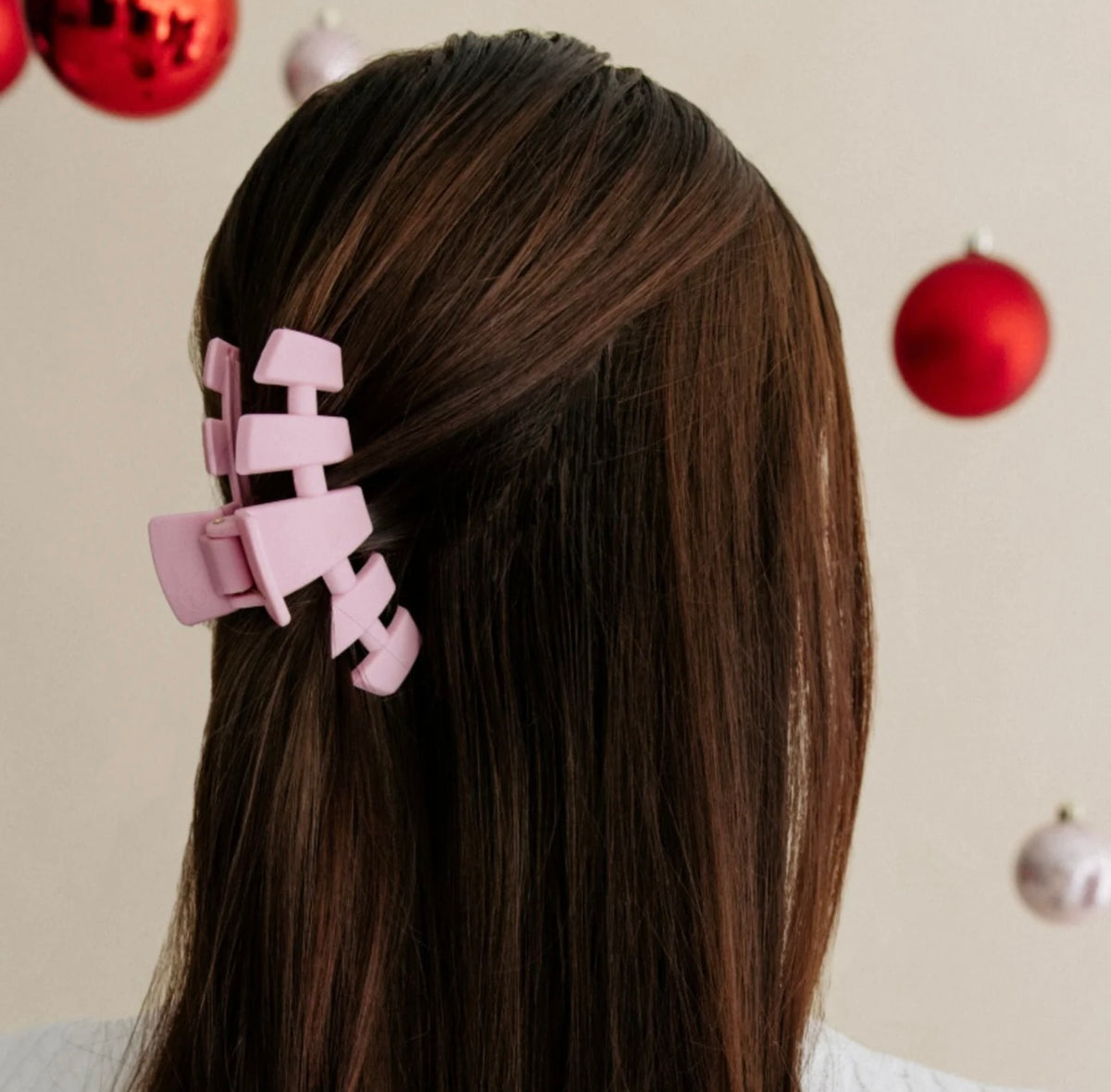 Classic Merry Pinkmas Hair Clip