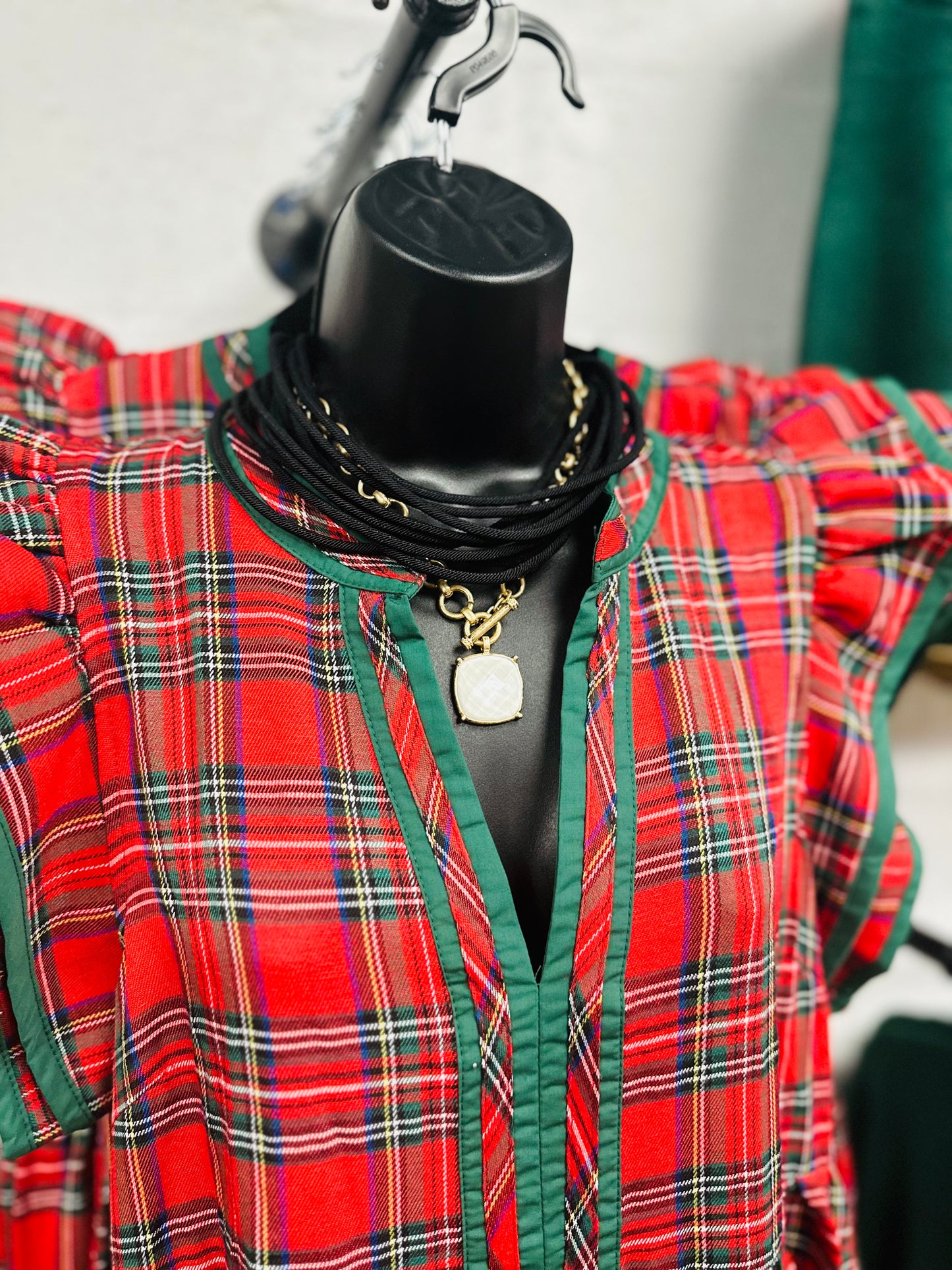 8 Strand Necklace - Black