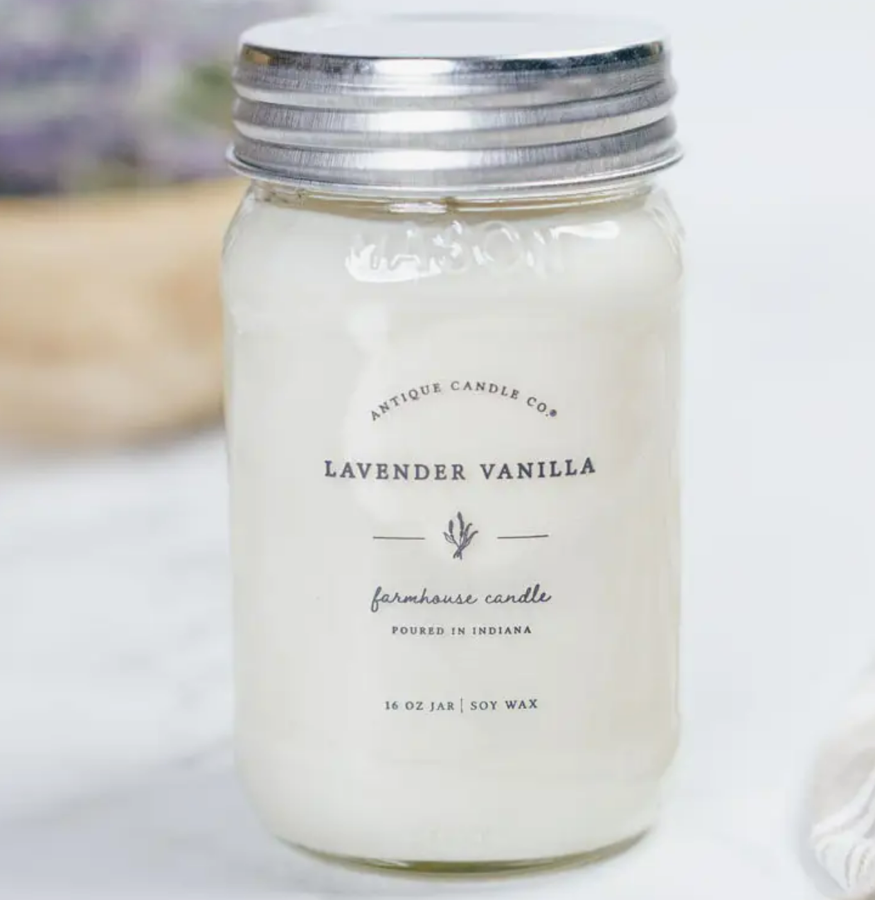 Lavender Vanilla 16 oz candle