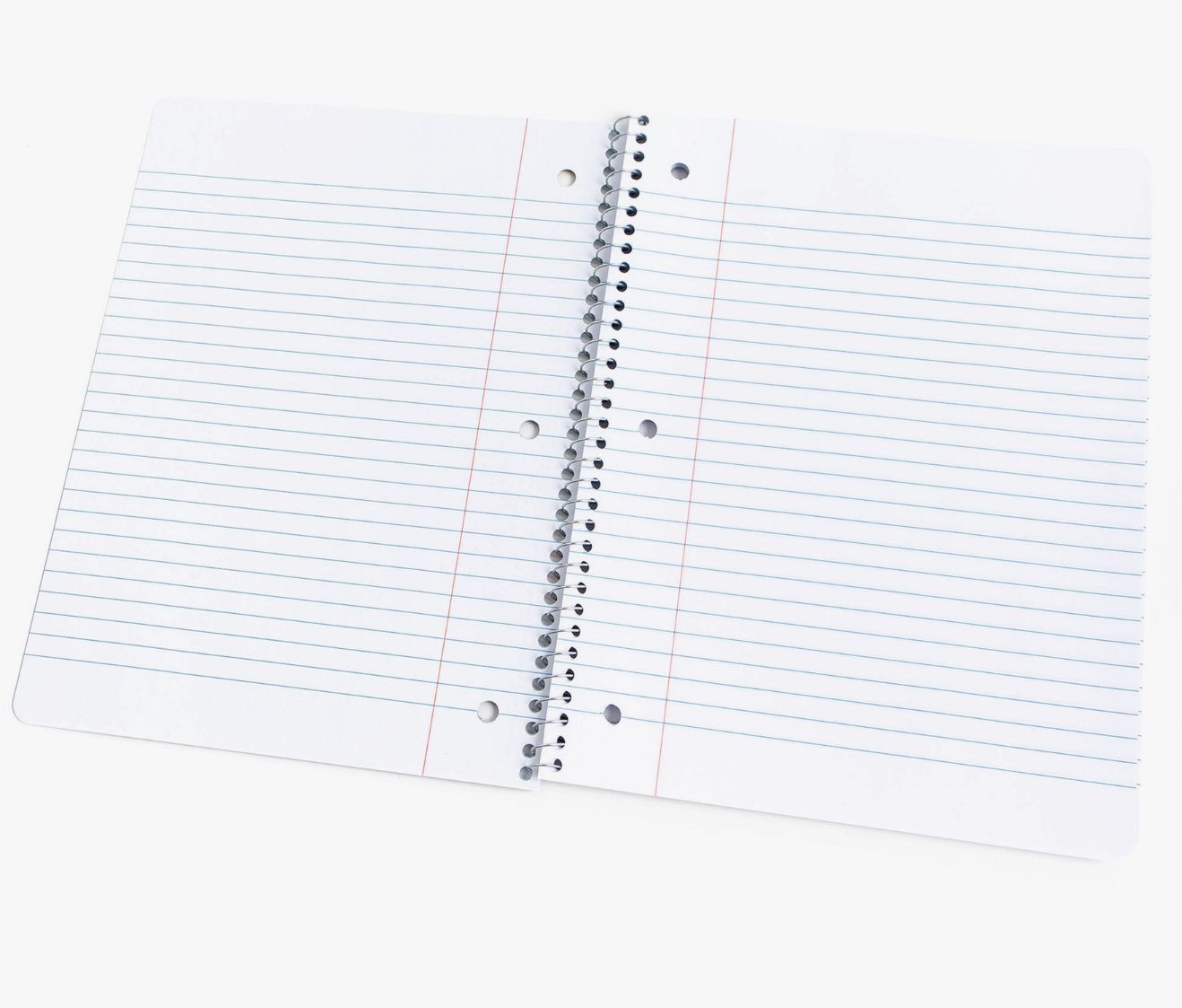 Smiley Grid Spiral Notebook