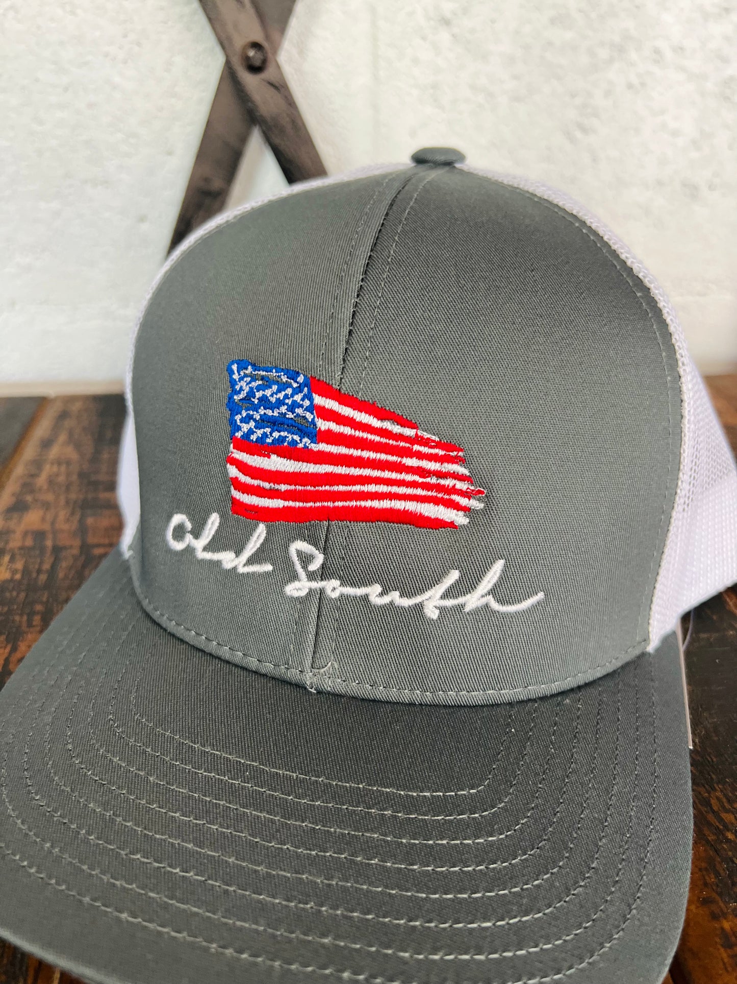 American Flag Tucker Hat (Graphite/White)